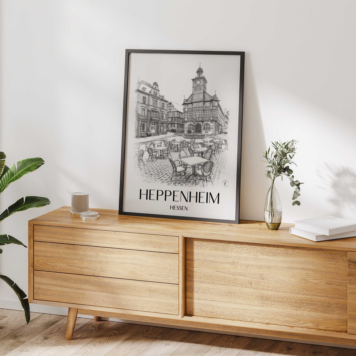 heppenheim-hessen-deutschland-poster-bleistift-zeichnung-drawing