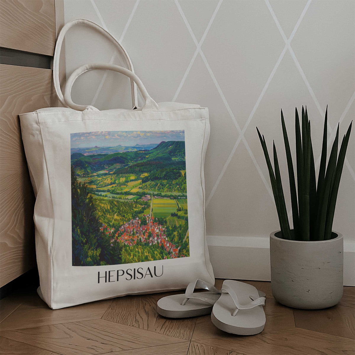 hepsisau-schwäbische-alb-deutschland-einkaufstasche-oil-painting-oelgemaelde