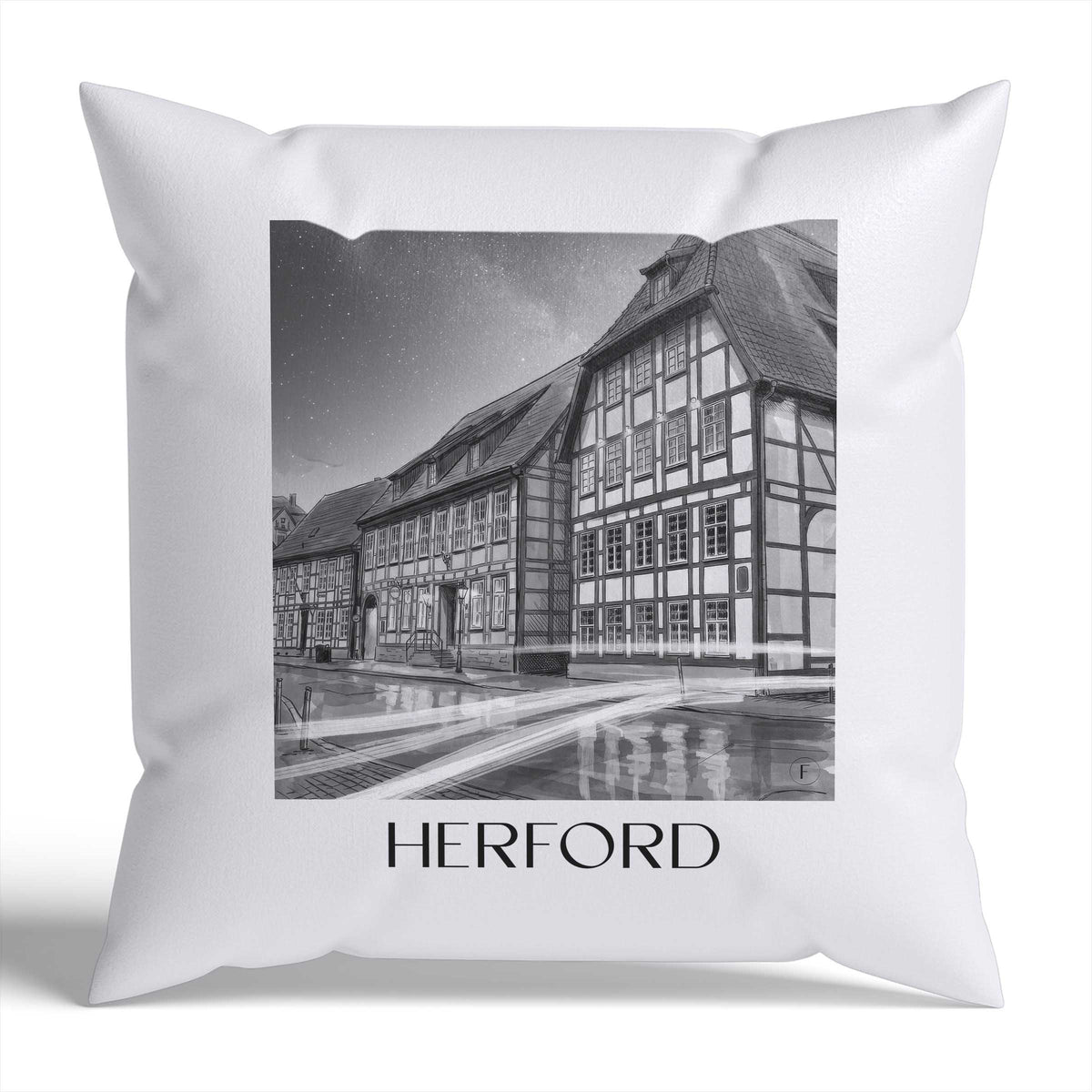 herford-ostwestfalen-deutschland-kissenbezug-aquarell-schwarz-weiss