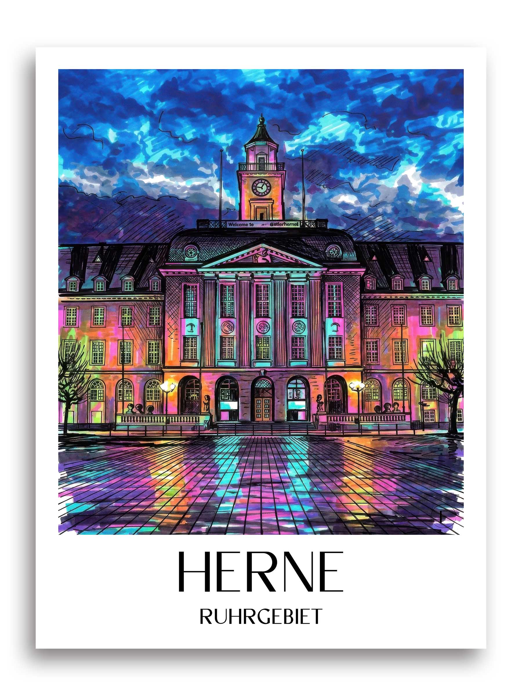 herne-ruhrgebiet-deutschland-poster-graffiti