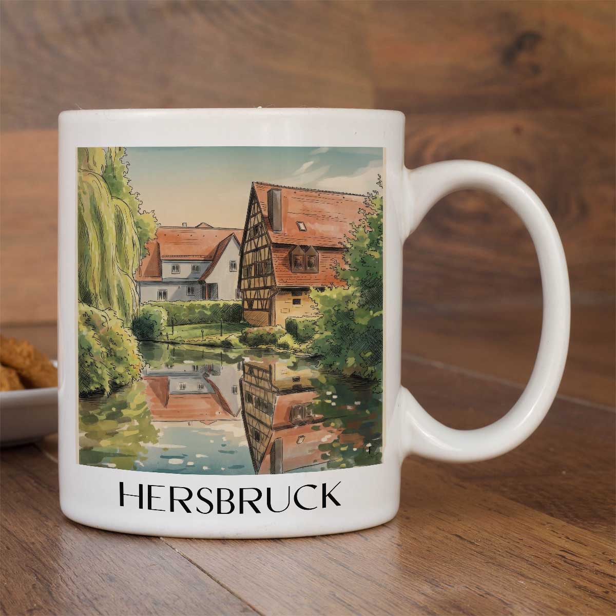 hersbruck-mittelfranken-deutschland-kaffeebecher-aquarell