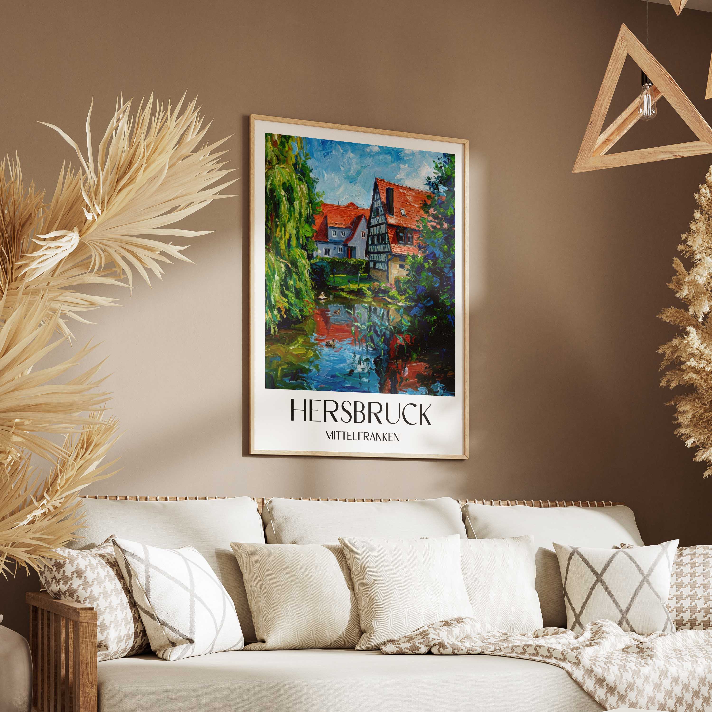 hersbruck-mittelfranken-deutschland-poster-oil-painting-oelgemaelde