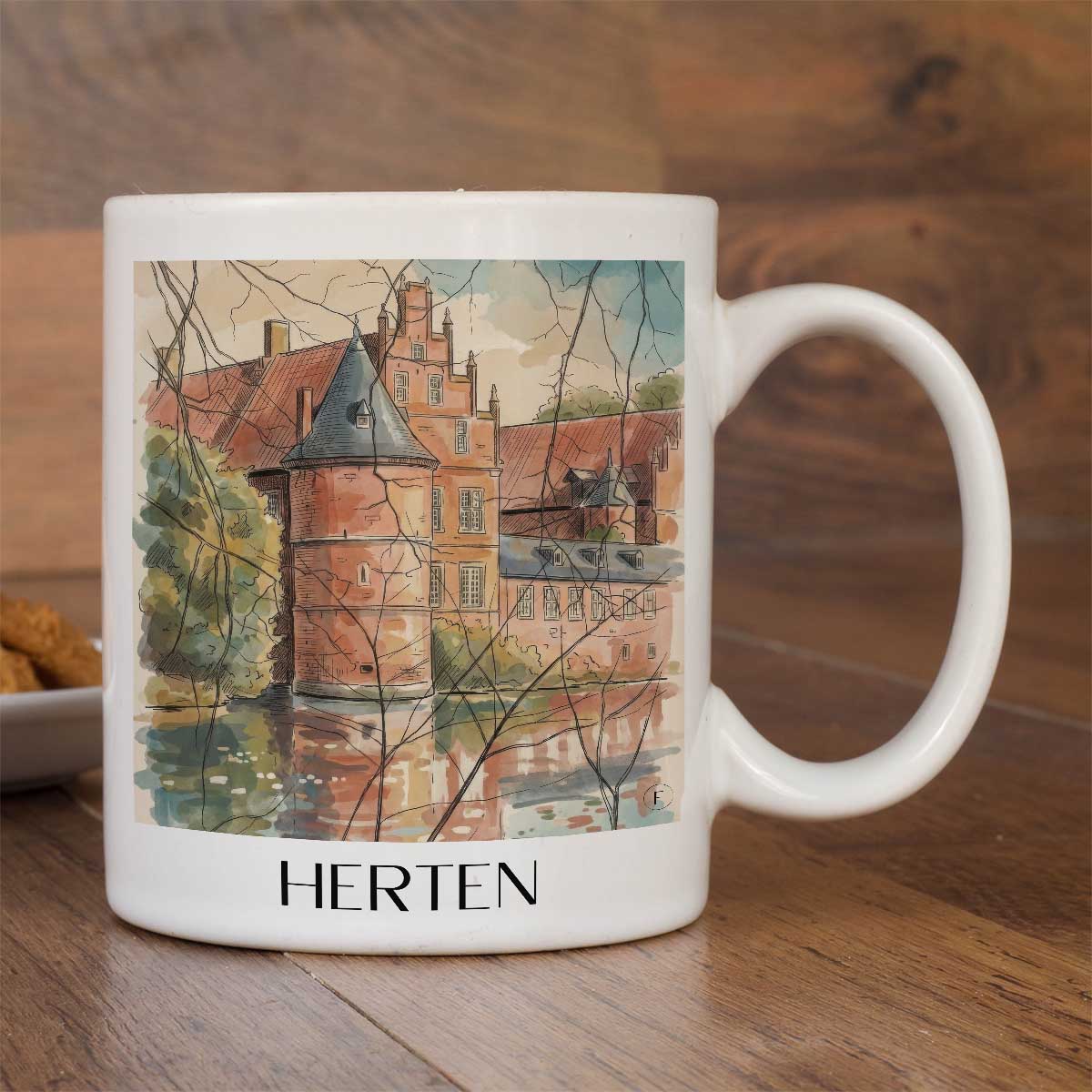 herten-ruhrgebiet-deutschland-kaffeebecher-aquarell
