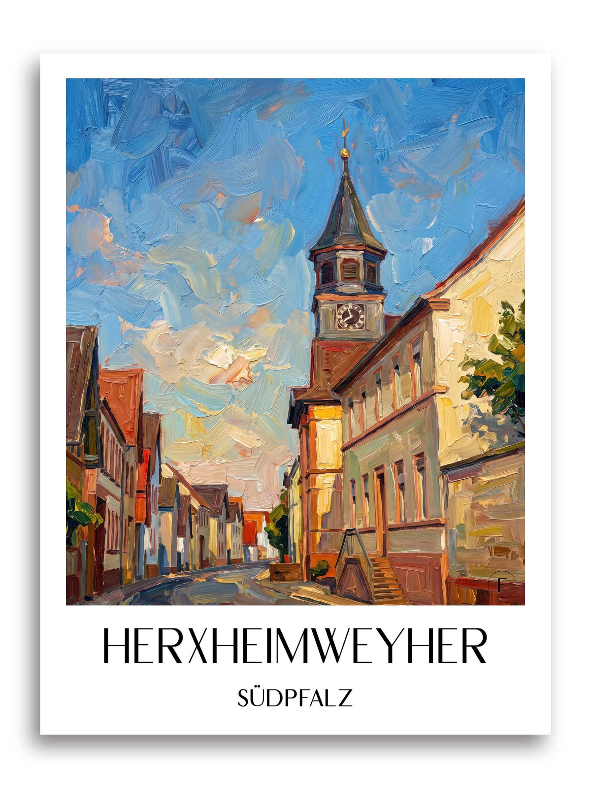 herxheimweyher-südpfalz-deutschland-poster-oil-painting-oelgemaelde