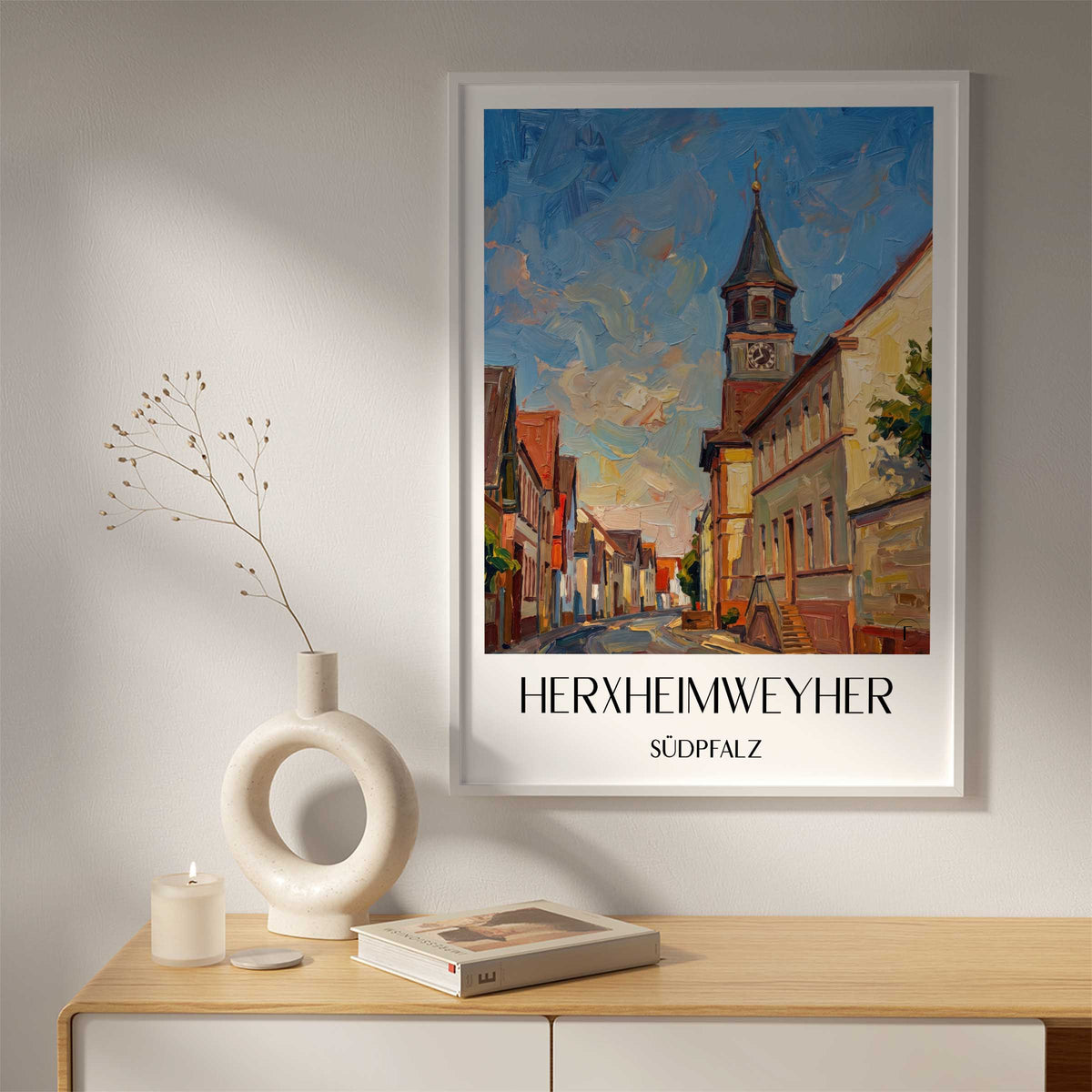 herxheimweyher-südpfalz-deutschland-poster-oil-painting-oelgemaelde