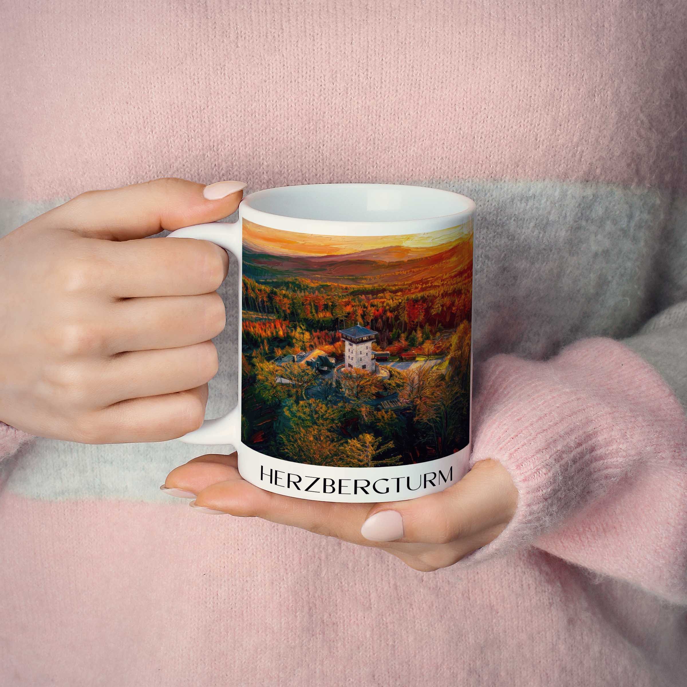 herzbergturm-bad-homburg-deutschland-kaffeebecher-oil-painting-oelgemaelde