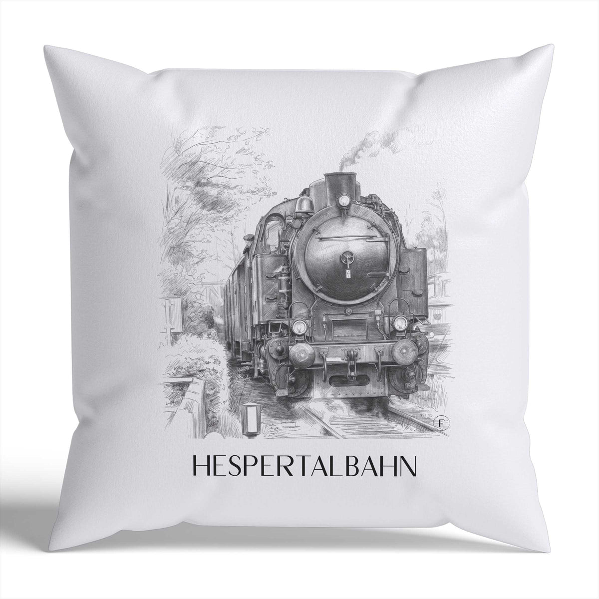 hespertalbahn-essen-deutschland-kissenbezug-bleistift-zeichnung-drawing