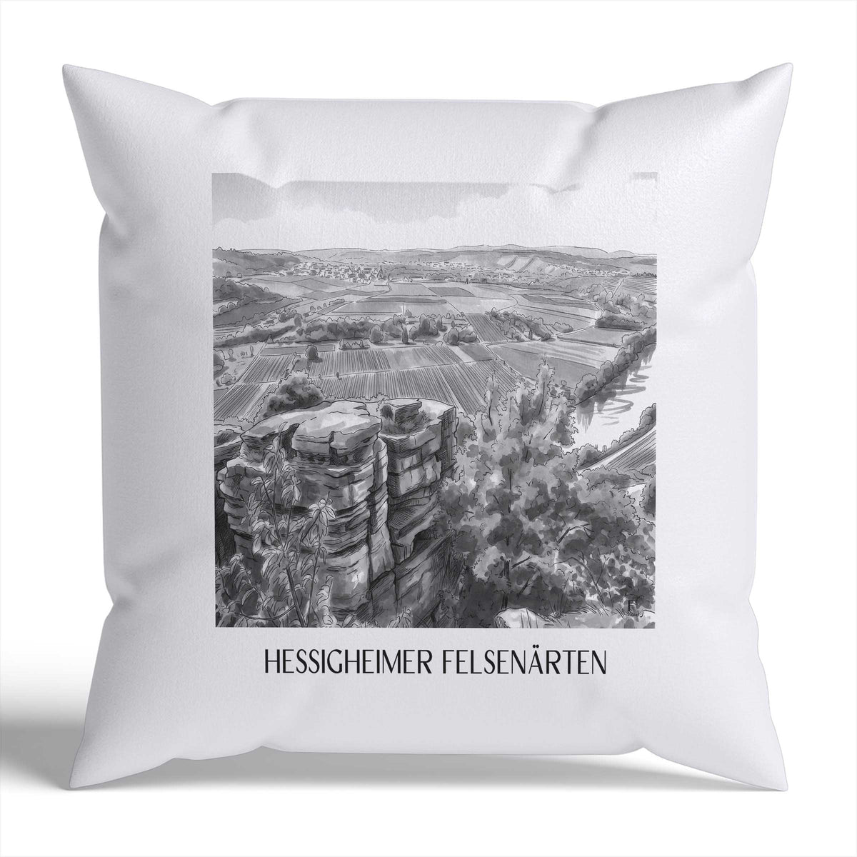 hessigheimer-felsenärten-neckartal-deutschland-kissenbezug-aquarell-schwarz-weiss