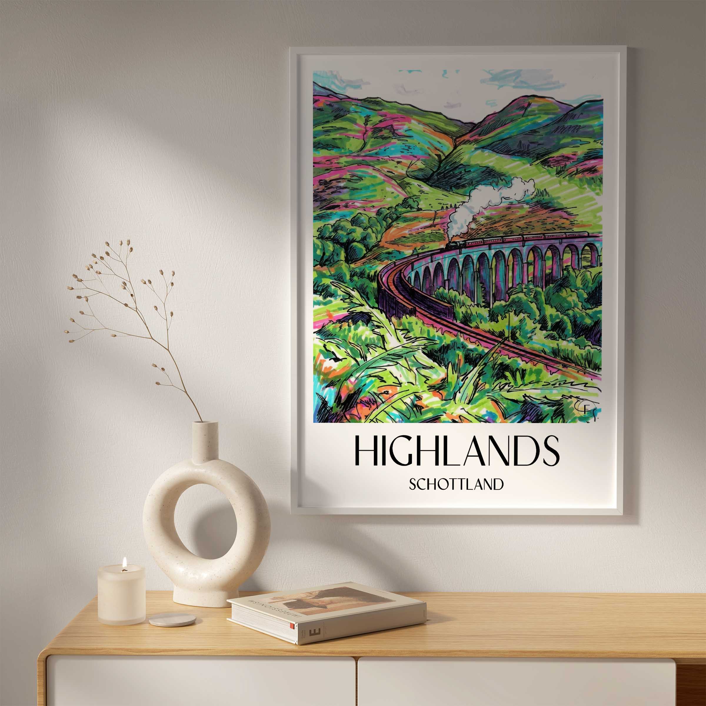 highlands-schottland-schottland-poster-graffiti