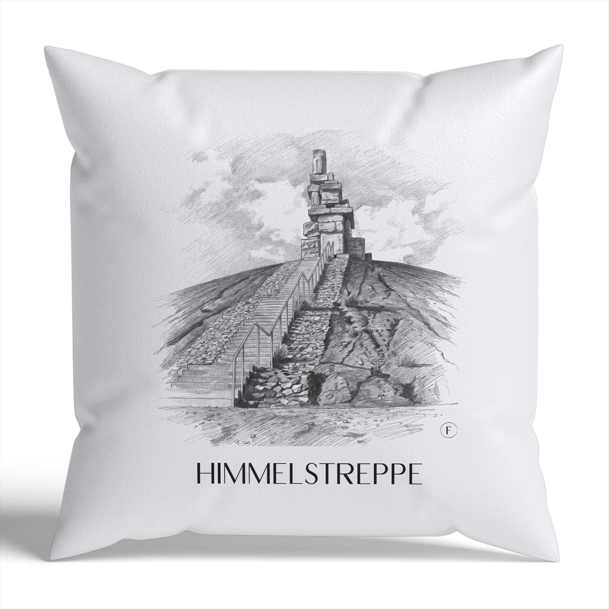 himmelstreppe-gelsenkirchen-deutschland-kissenbezug-bleistift-zeichnung-drawing