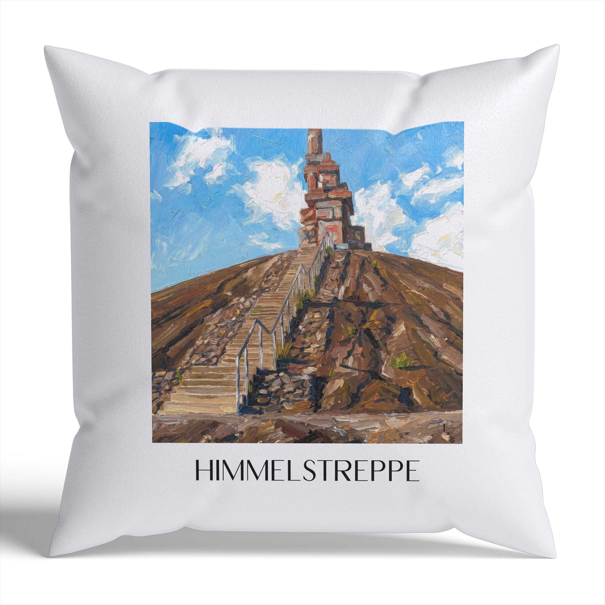 himmelstreppe-gelsenkirchen-deutschland-kissenbezug-oil-painting-oelgemaelde