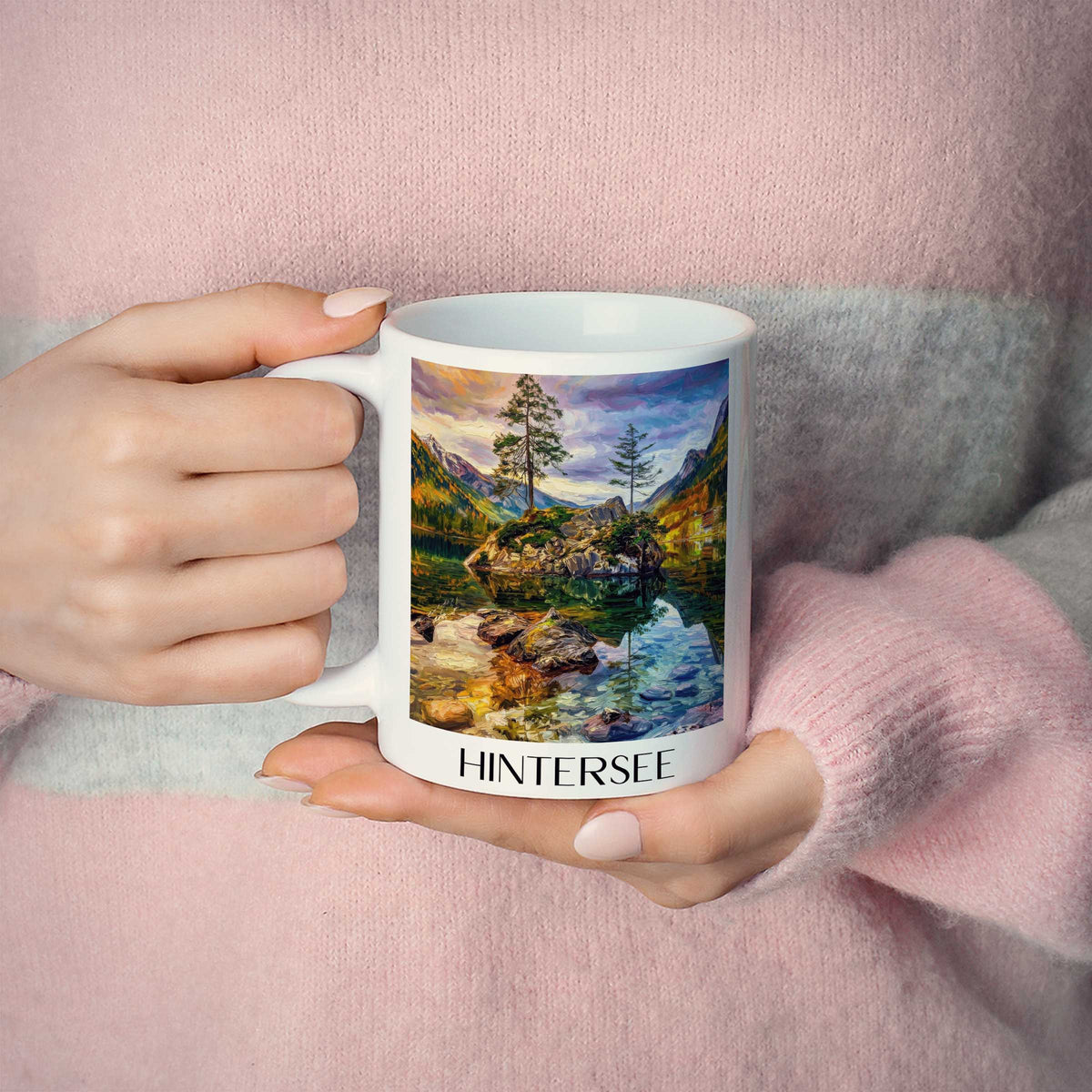 hintersee-berchtesgadener-land-deutschland-kaffeebecher-oil-painting-oelgemaelde