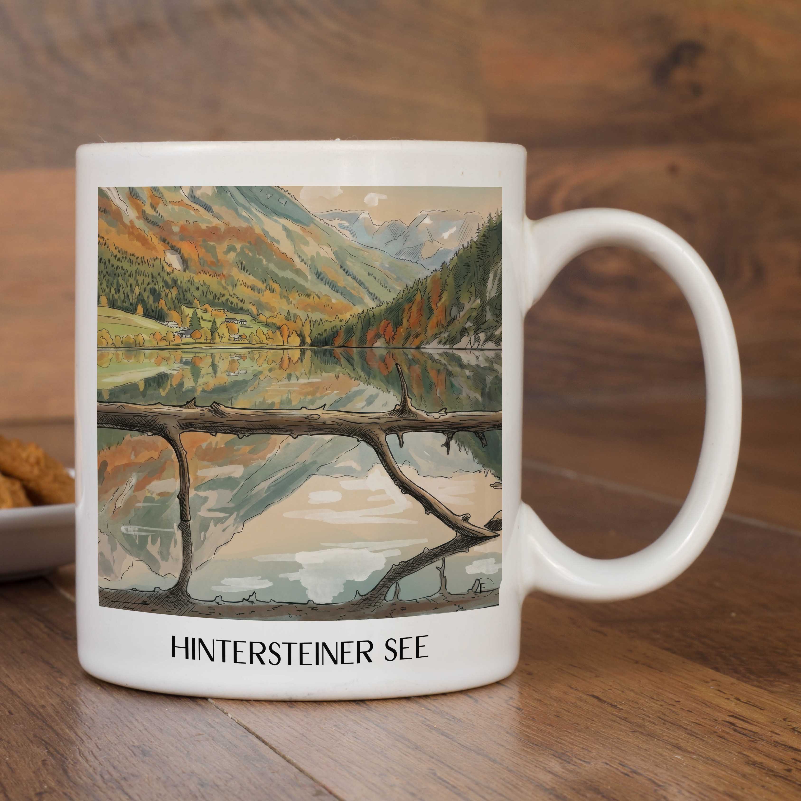 hintersteiner-see-wilder-kaiser-österreich-kaffeebecher-aquarell