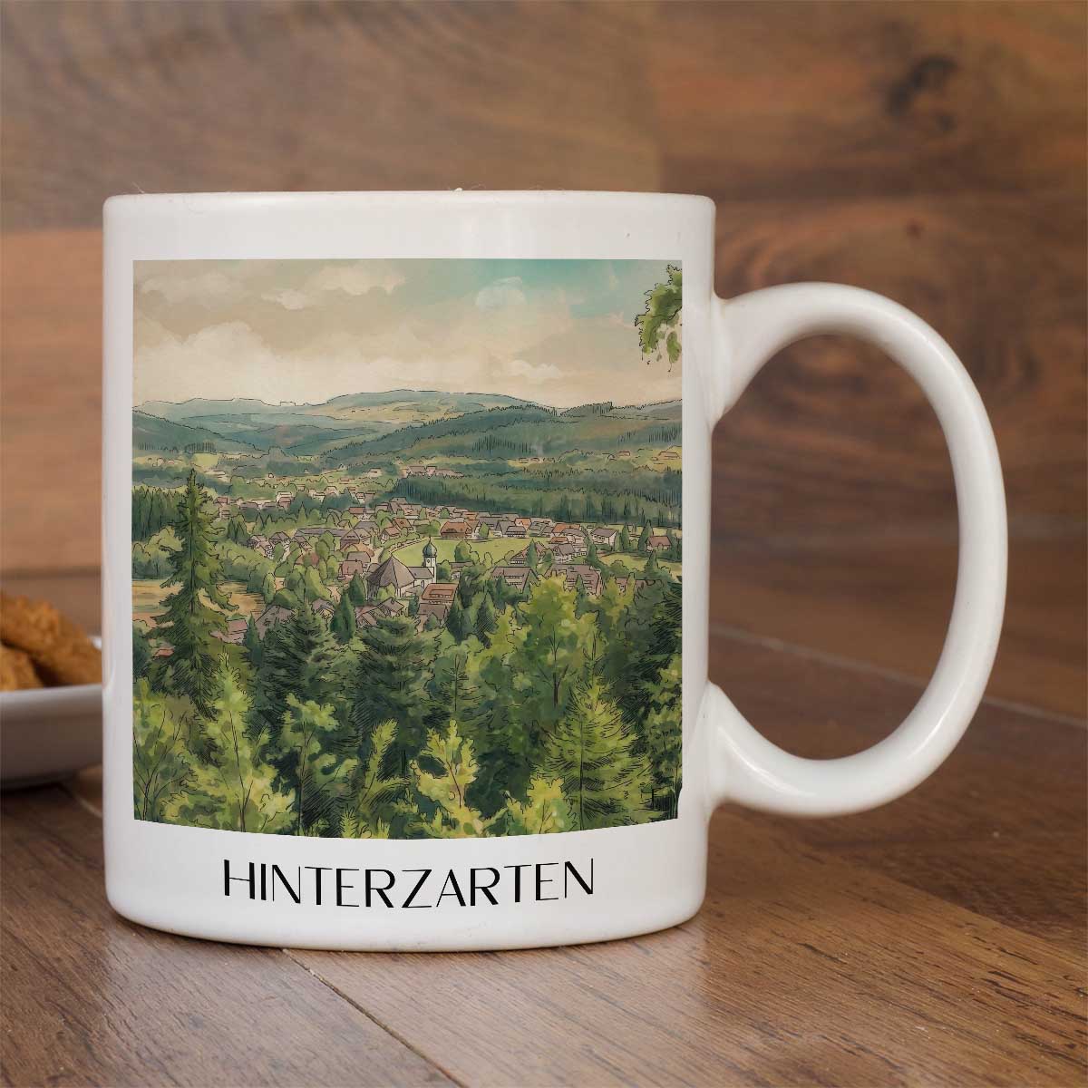 hinterzarten-schwarzwald-deutschland-kaffeebecher-aquarell
