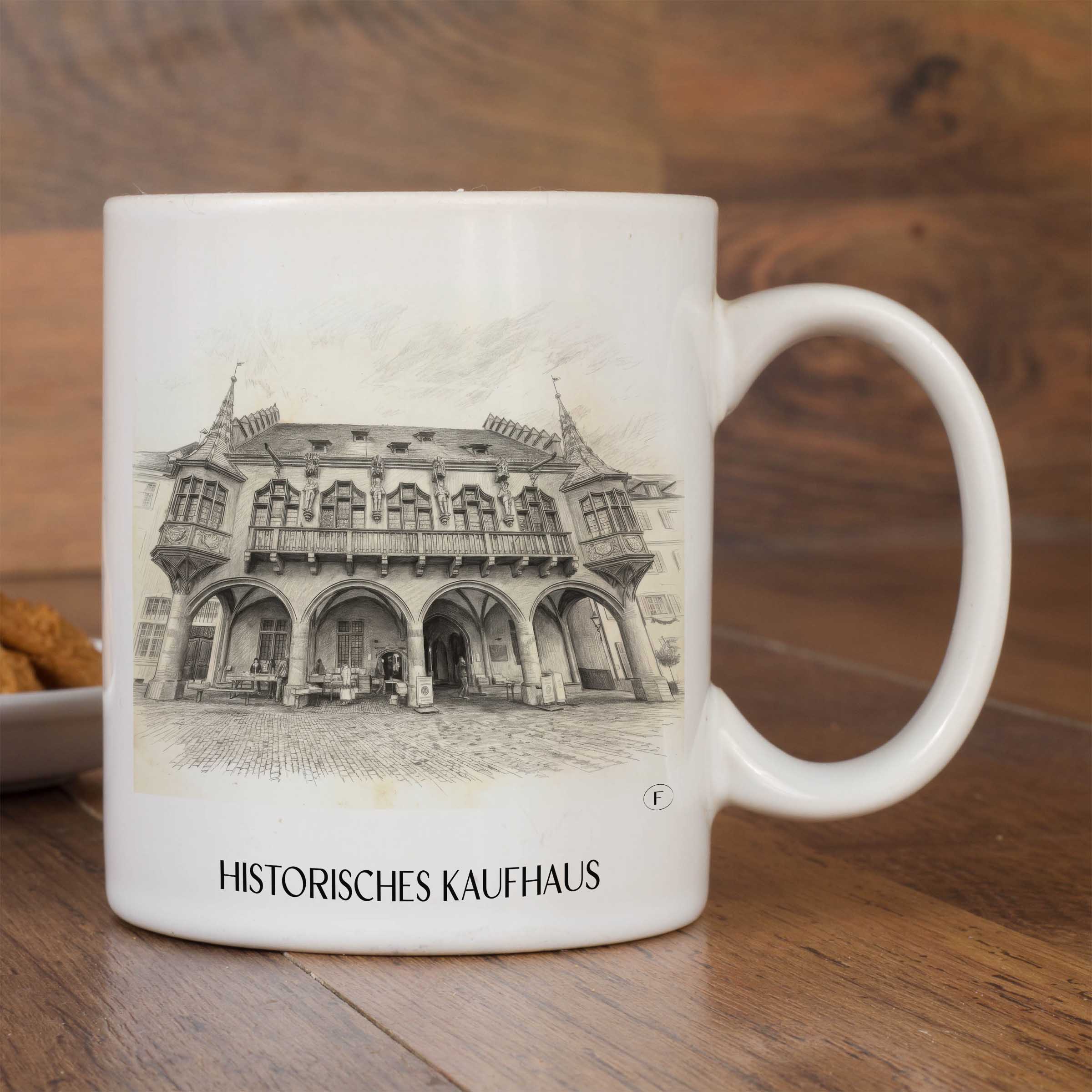 historisches-kaufhaus-freiburg-deutschland-kaffeebecher-bleistift-zeichnung-drawing
