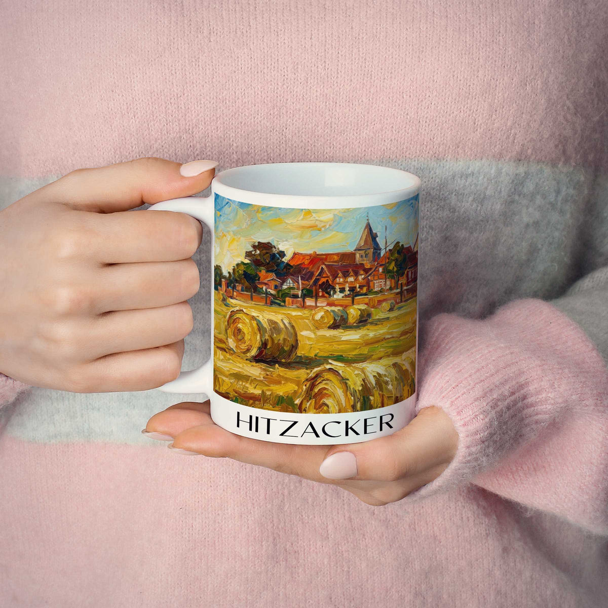 hitzacker-niedersachsen-deutschland-kaffeebecher-oil-painting-oelgemaelde