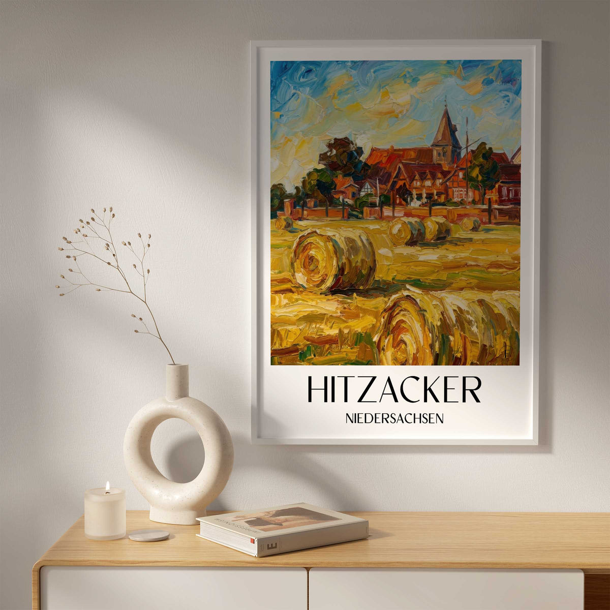 hitzacker-niedersachsen-deutschland-poster-oil-painting-oelgemaelde