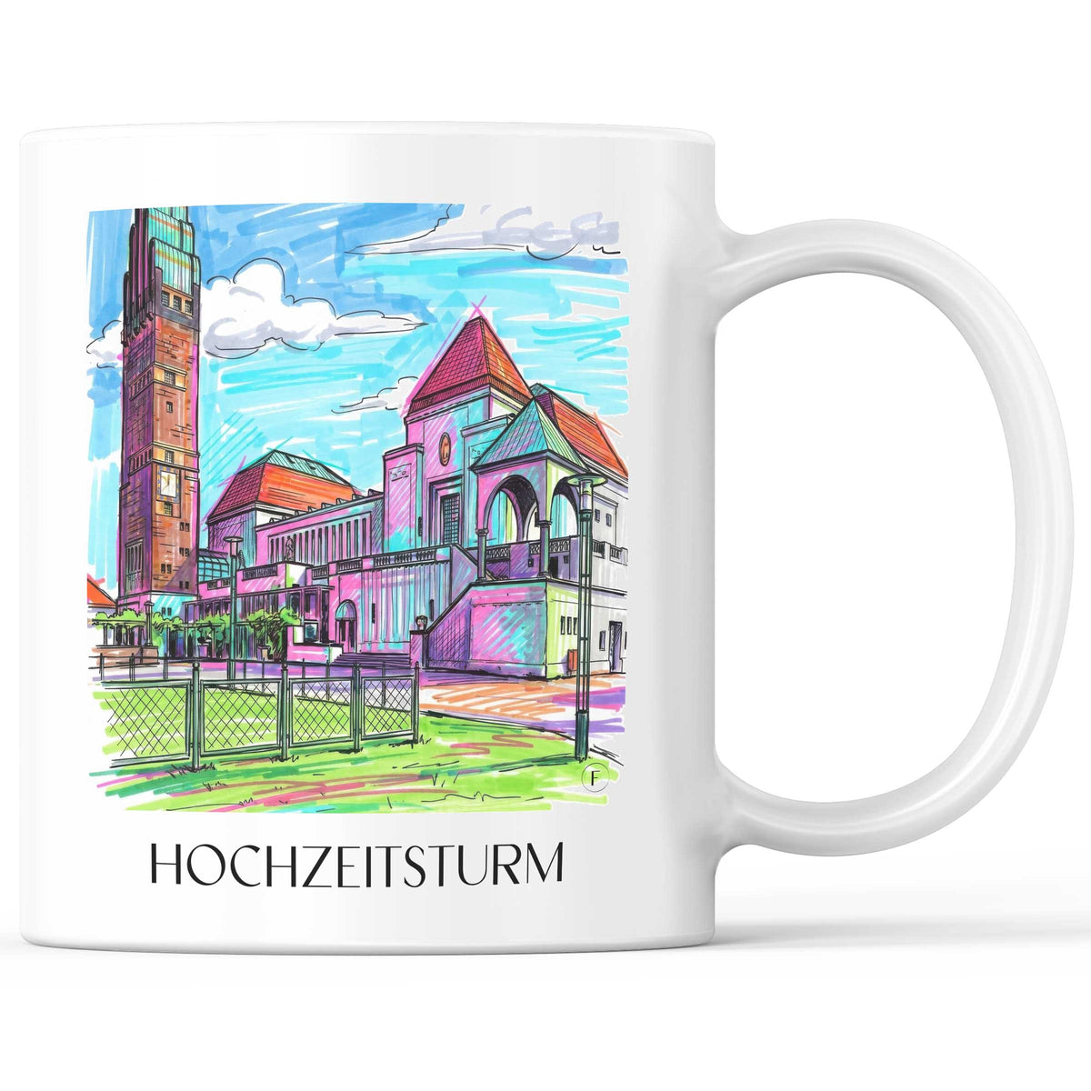 hochzeitsturm-darmstadt-deutschland-kaffeebecher-graffiti