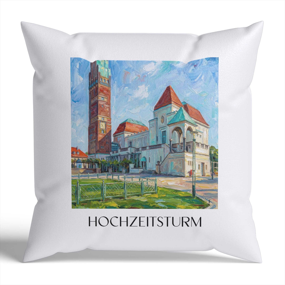 hochzeitsturm-darmstadt-deutschland-kissenbezug-oil-painting-oelgemaelde