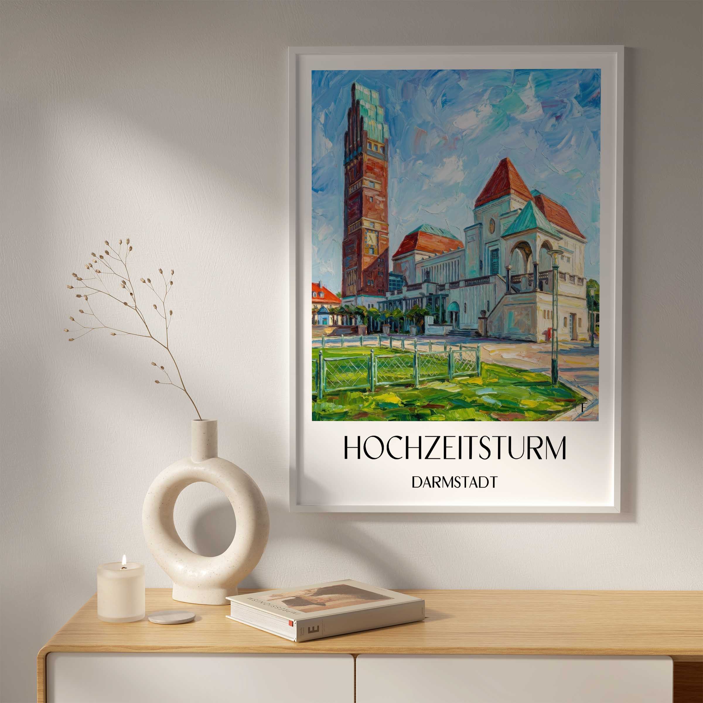 hochzeitsturm-darmstadt-deutschland-poster-oil-painting-oelgemaelde