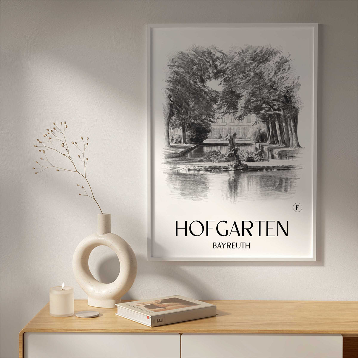 hofgarten-bayreuth-deutschland-poster-bleistift-zeichnung-drawing