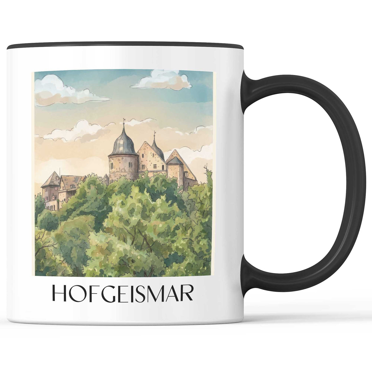 hofgeismar-hessen-deutschland-kaffeebecher-aquarell