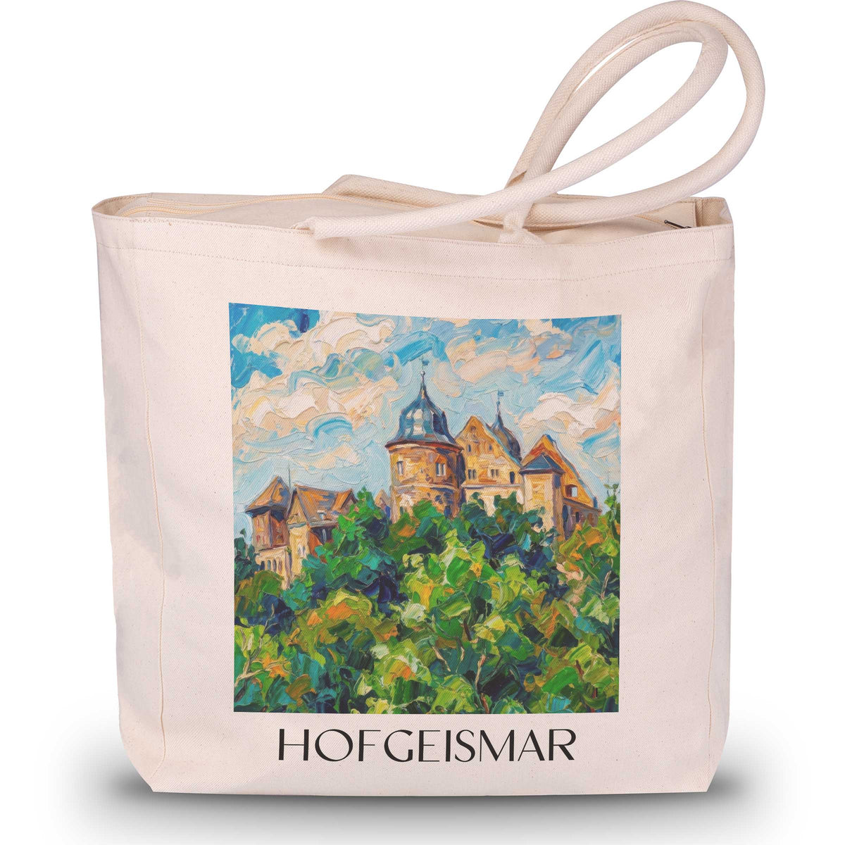 hofgeismar-hessen-deutschland-einkaufstasche-oil-painting-oelgemaelde