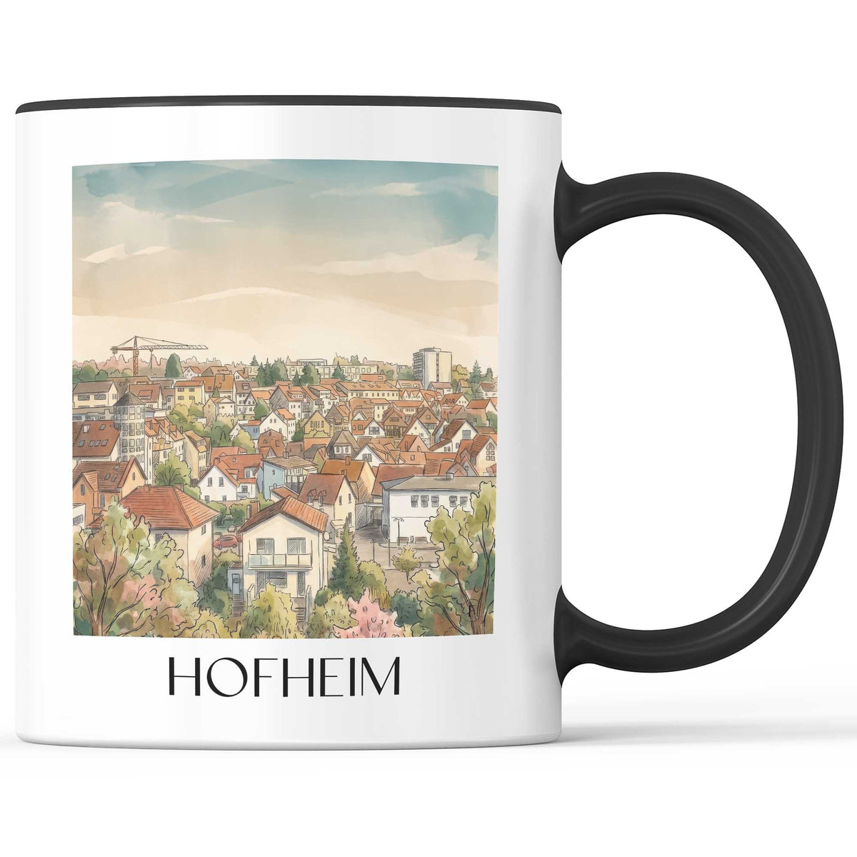 hofheim-taunus-deutschland-kaffeebecher-aquarell