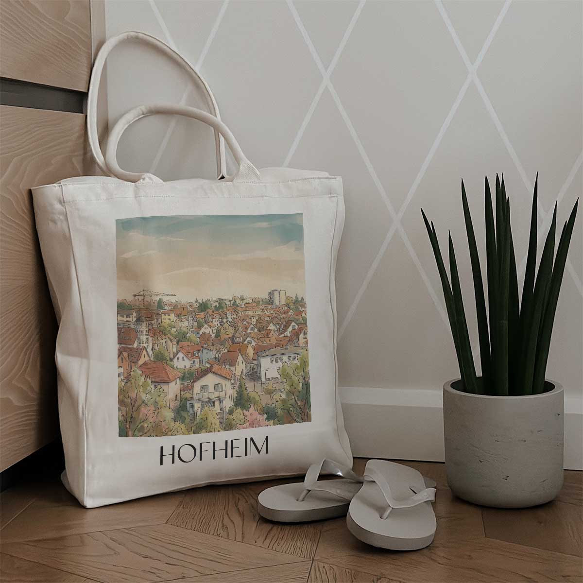 hofheim-taunus-deutschland-einkaufstasche-aquarell