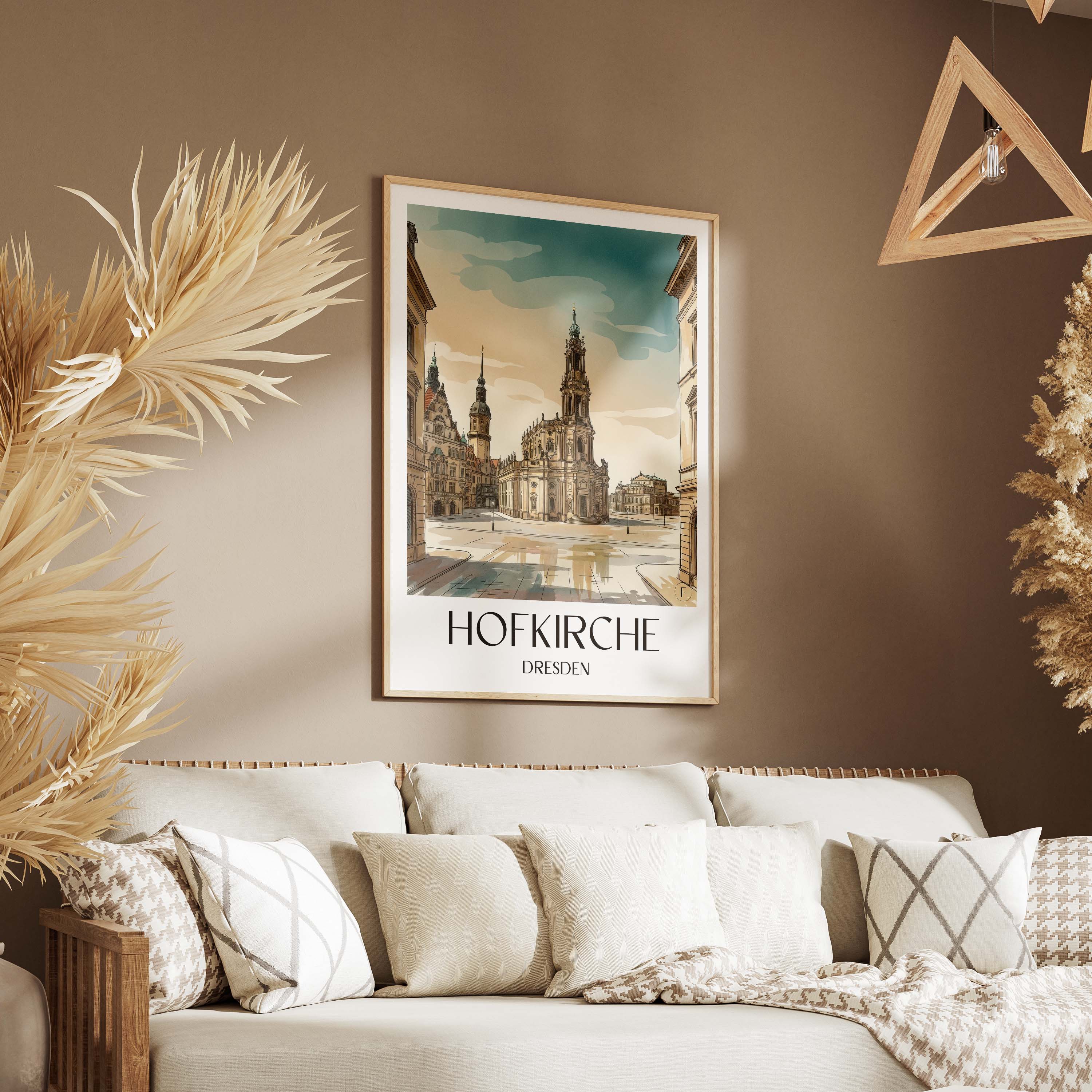 hofkirche-dresden-deutschland-poster-aquarell