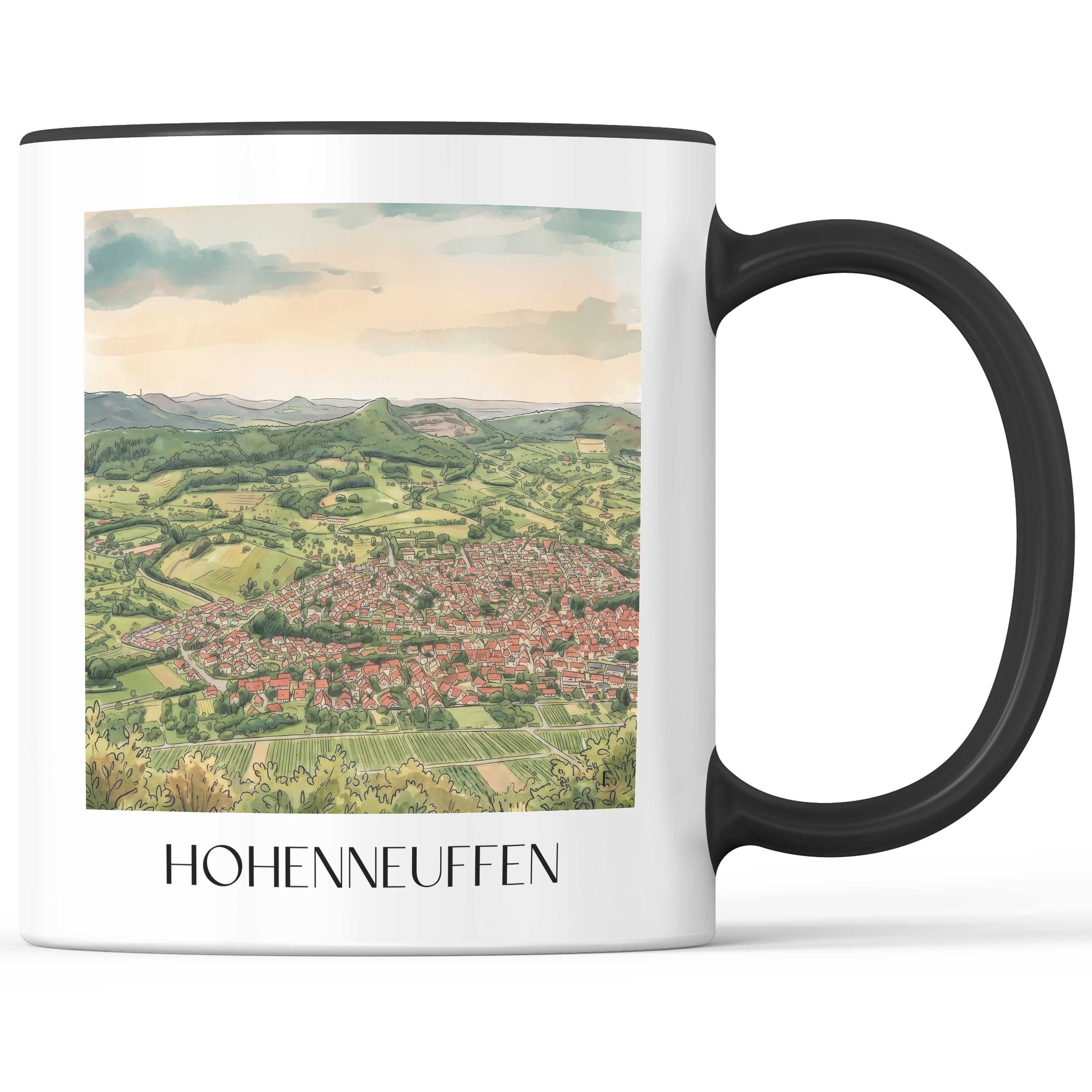 hohenneuffen-deutschland-kaffeebecher-aquarell