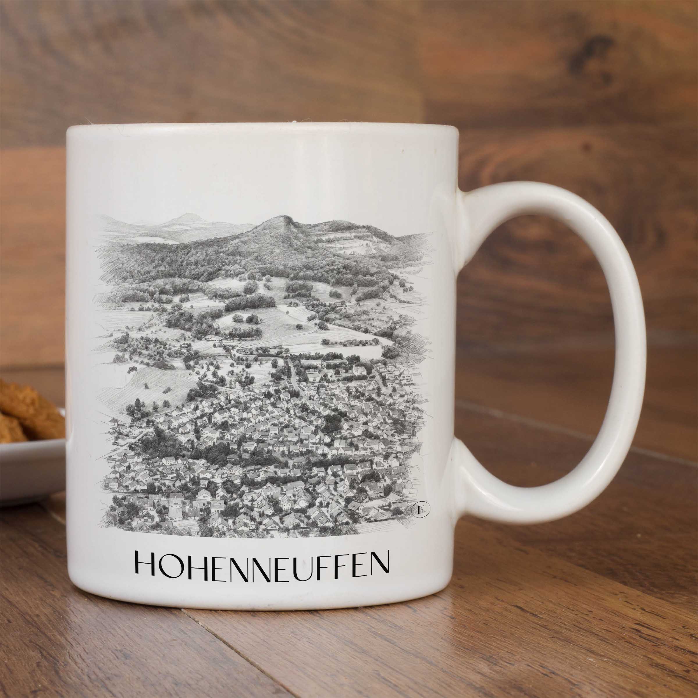 hohenneuffen-deutschland-kaffeebecher-bleistift-zeichnung-drawing