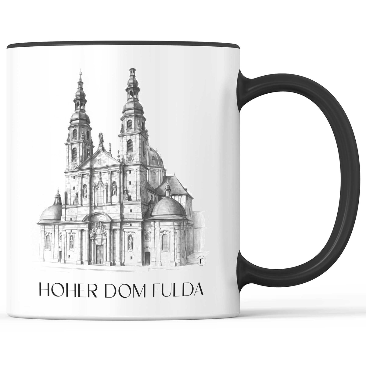hoher-dom-fulda-deutschland-kaffeebecher-bleistift-zeichnung-drawing