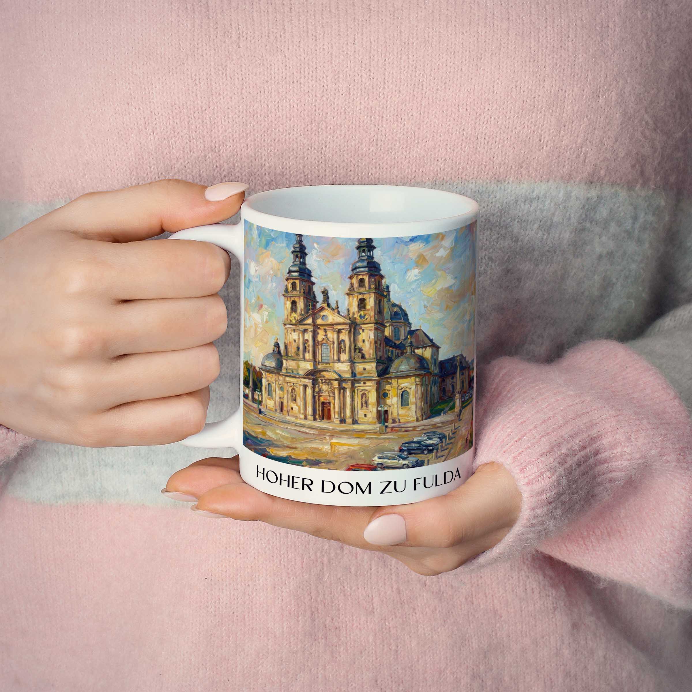 hoher-dom-fulda-deutschland-kaffeebecher-oil-painting-oelgemaelde