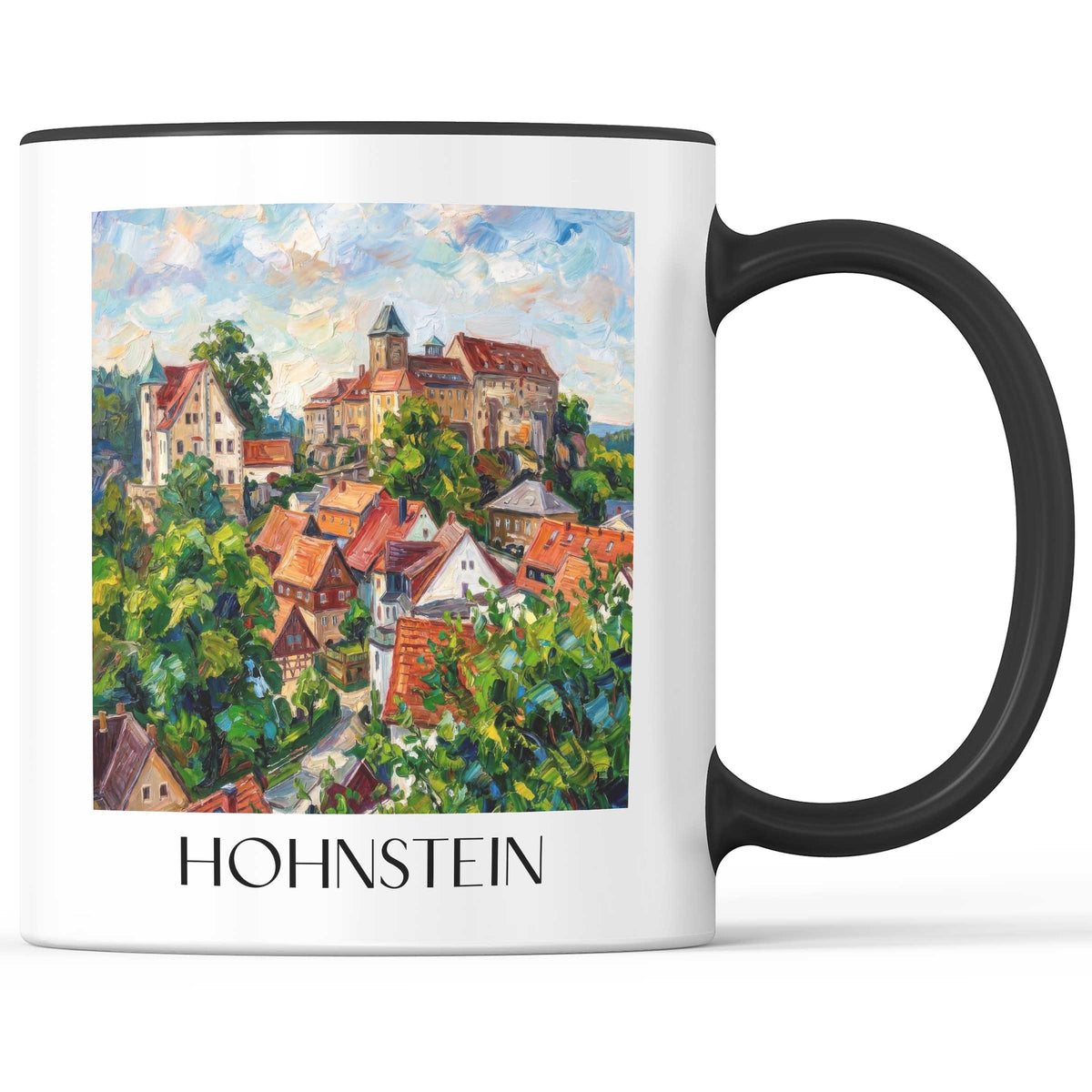 hohnstein-sächsische-schweiz-deutschland-kaffeebecher-oil-painting-oelgemaelde