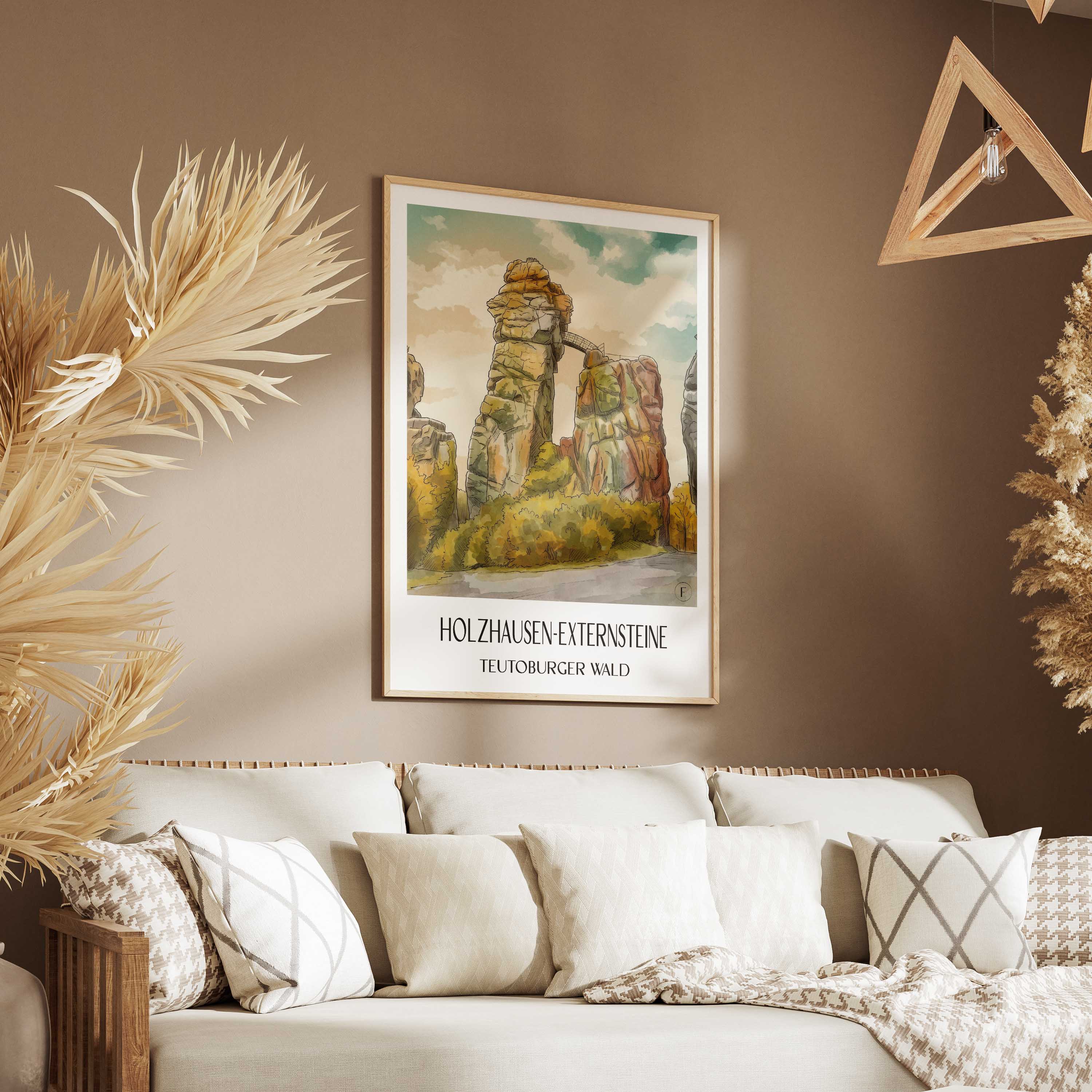 holzhausen-externsteine-teutoburger-wald-deutschland-poster-aquarell