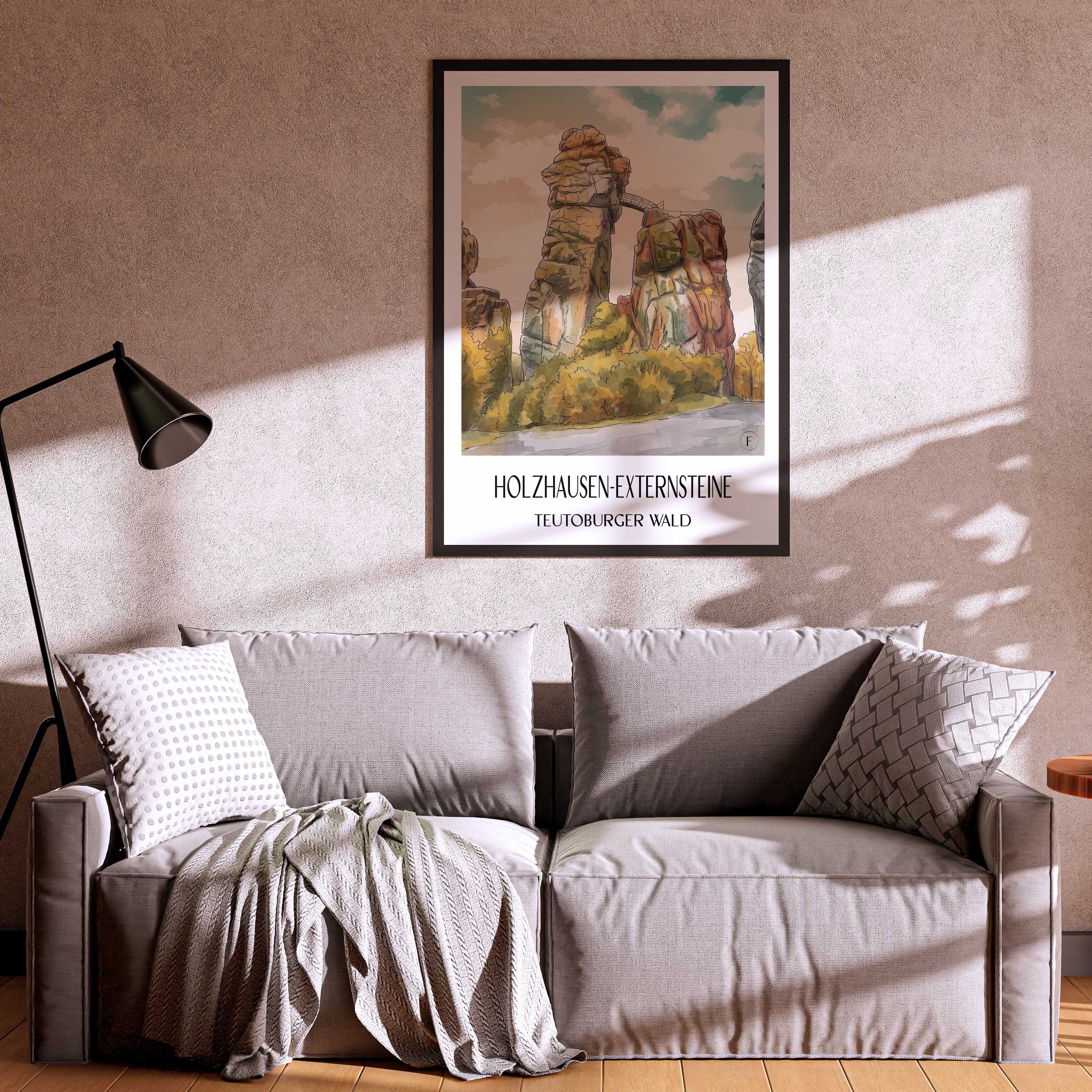 holzhausen-externsteine-teutoburger-wald-deutschland-poster-aquarell