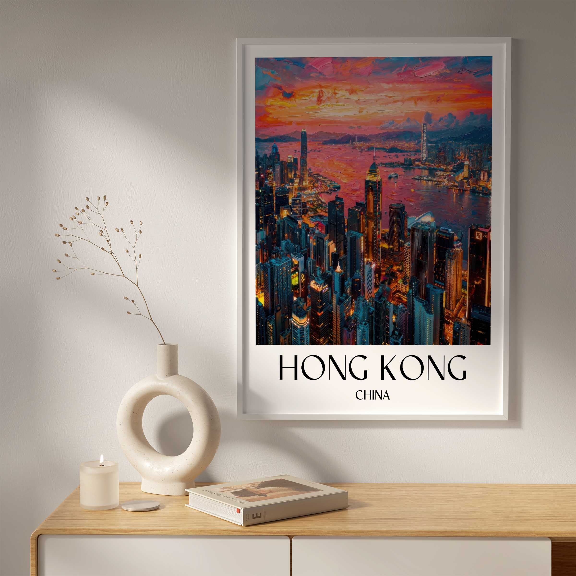 hong-kong-china-poster-oil-painting-oelgemaelde