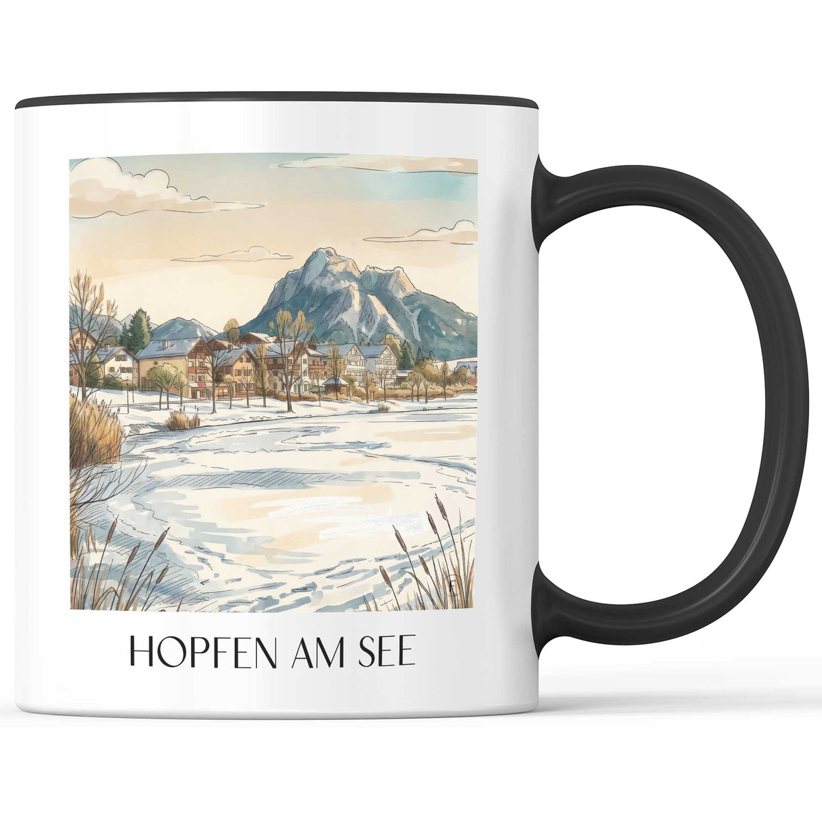 hopfen-am-see-ostallgäu-deutschland-kaffeebecher-aquarell