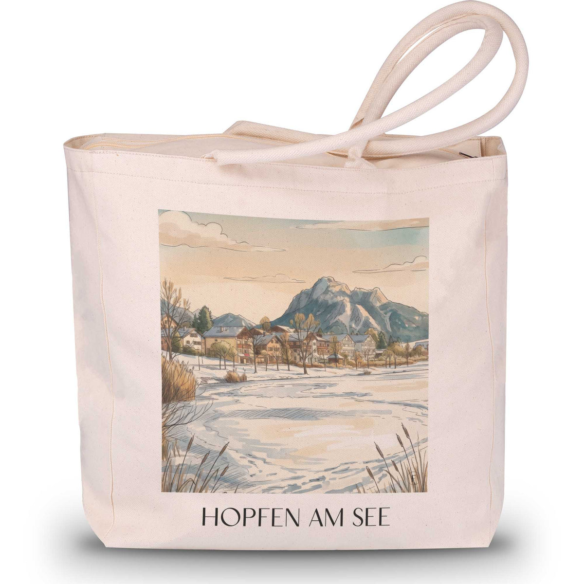 hopfen-am-see-ostallgäu-deutschland-einkaufstasche-aquarell