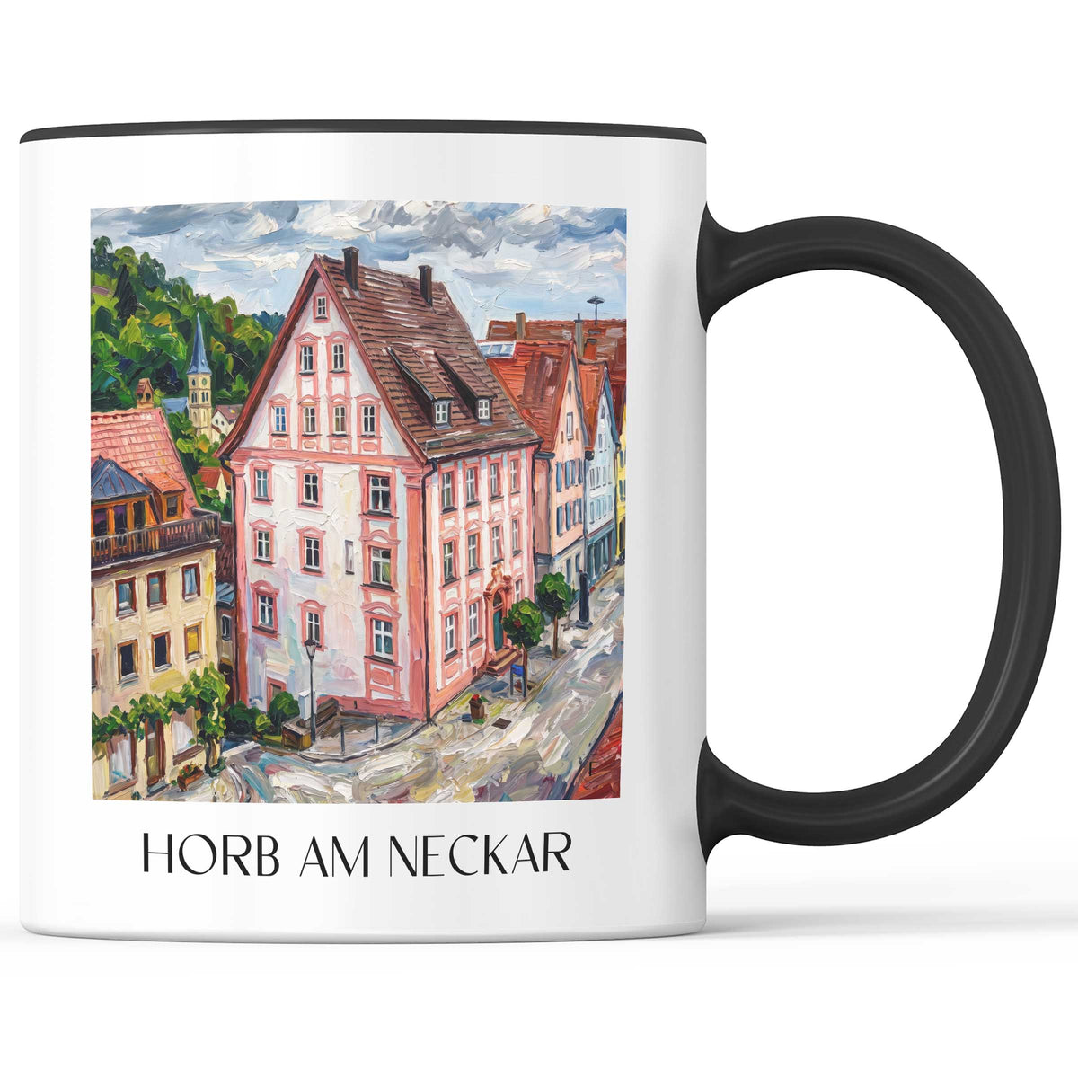 horb-am-neckar-nordschwarzwald-deutschland-kaffeebecher-oil-painting-oelgemaelde