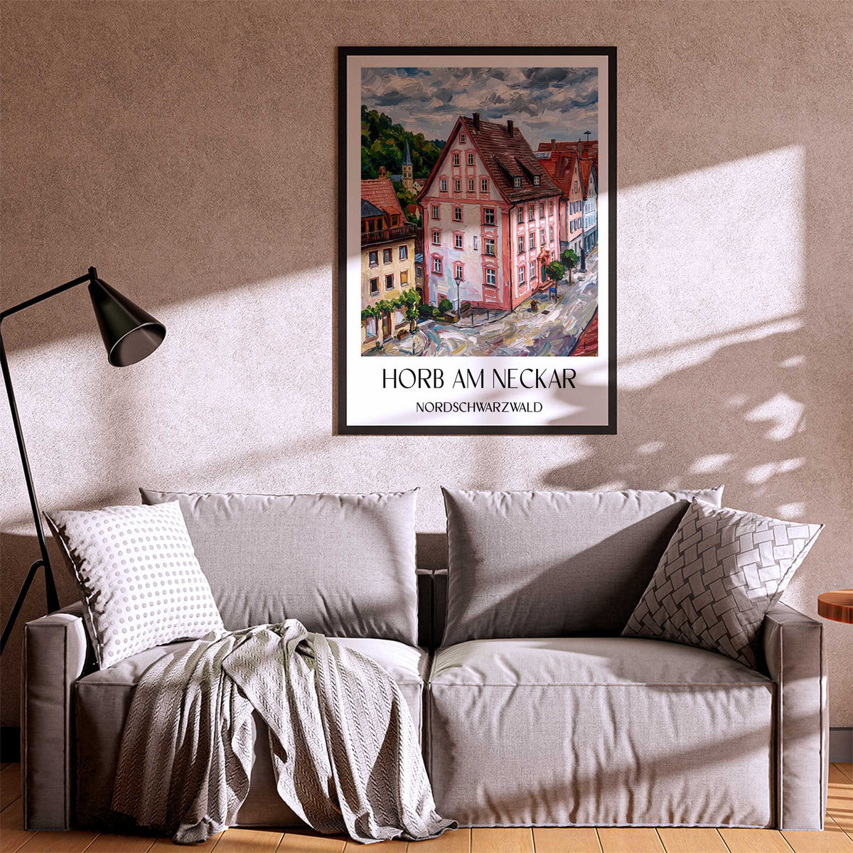 horb-am-neckar-nordschwarzwald-deutschland-poster-oil-painting-oelgemaelde