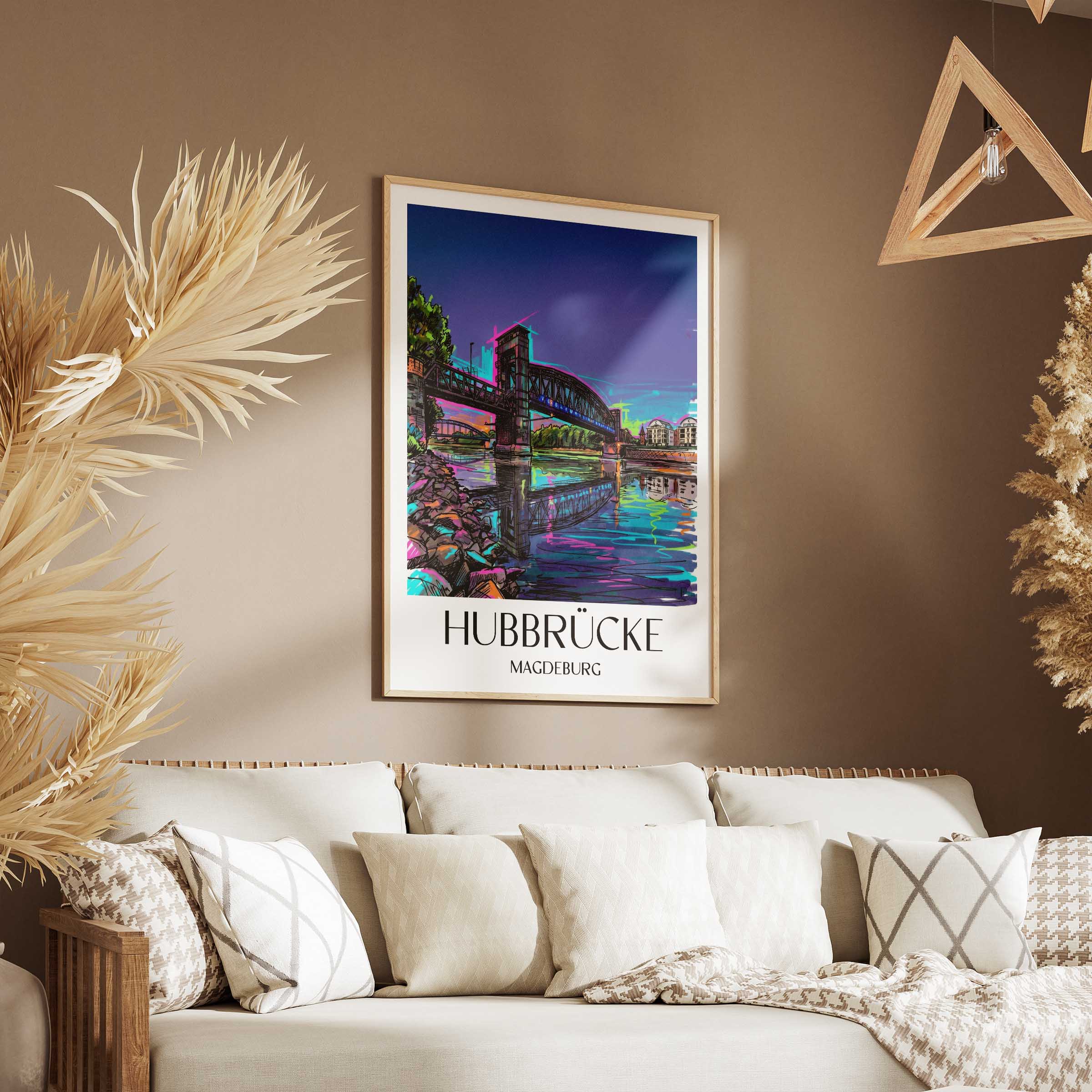 hubbrücke-magdeburg-deutschland-poster-graffiti