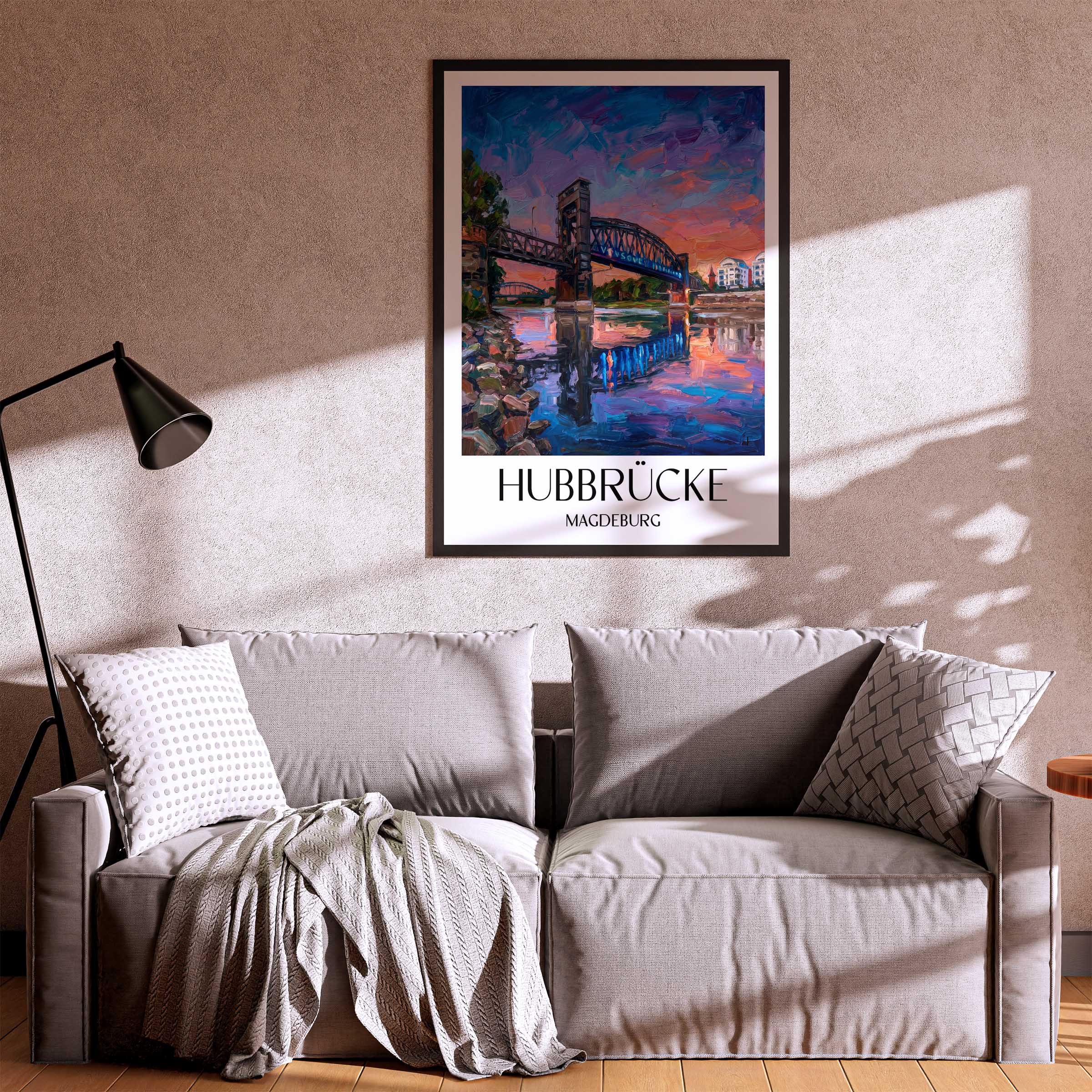 hubbrücke-magdeburg-deutschland-poster-oil-painting-oelgemaelde