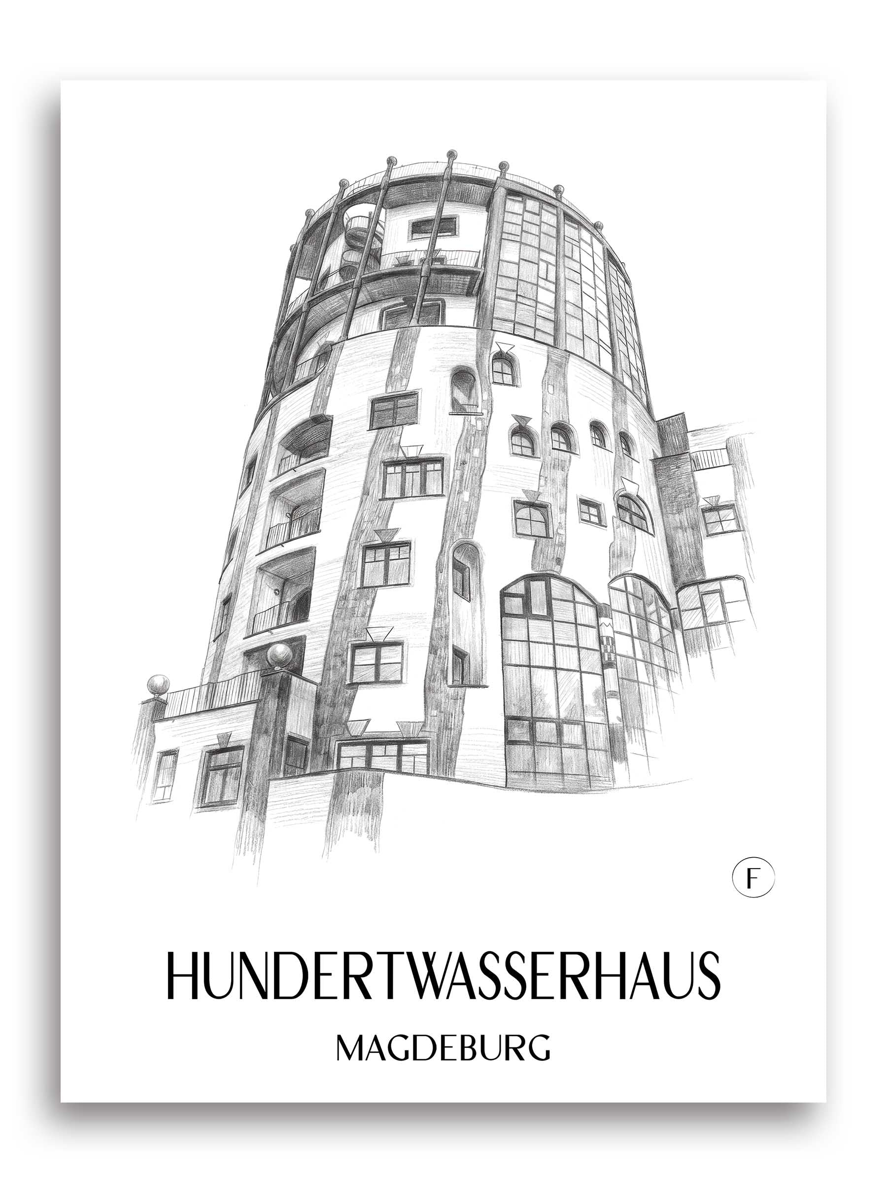 hundertwasserhaus-magdeburg-deutschland-poster-bleistift-zeichnung-drawing