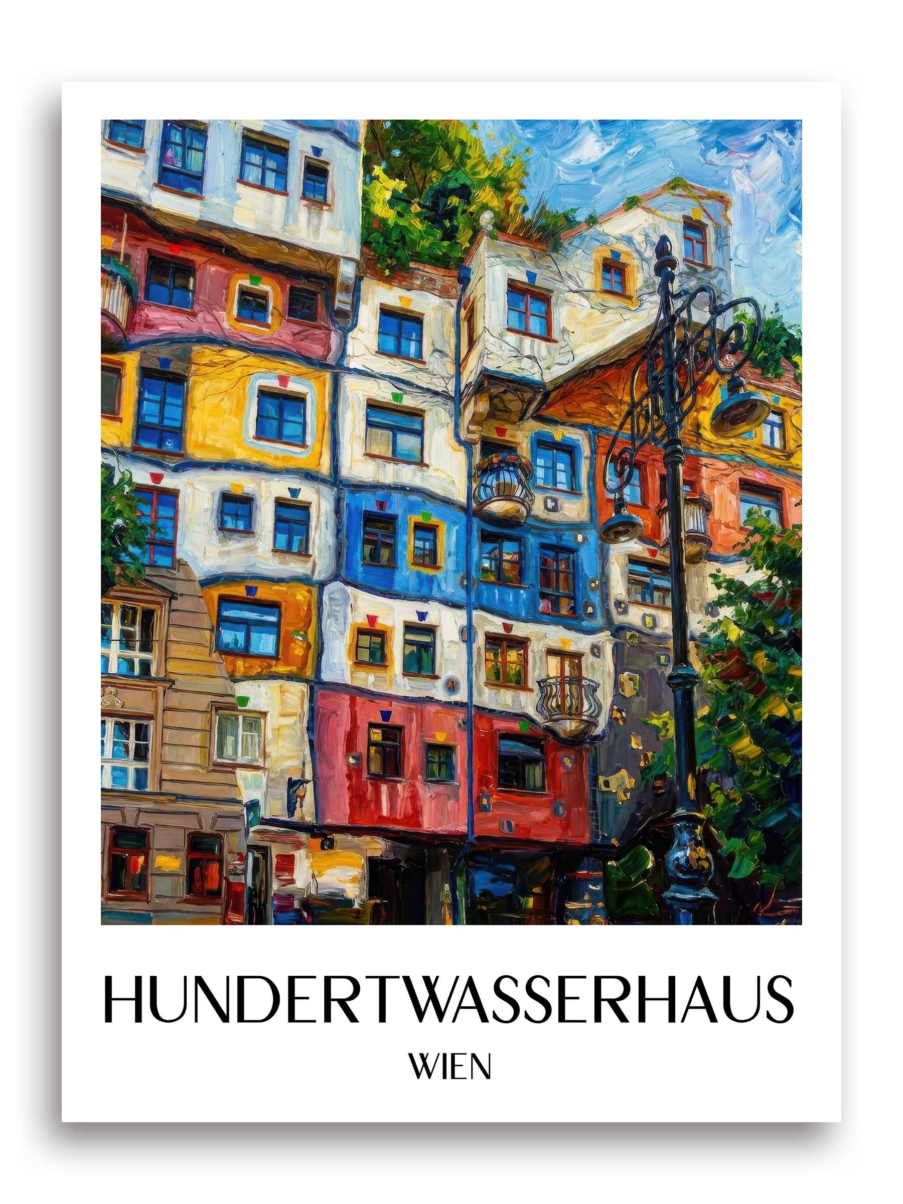 hundertwasserhaus-wien-österreich-poster-oil-painting-oelgemaelde