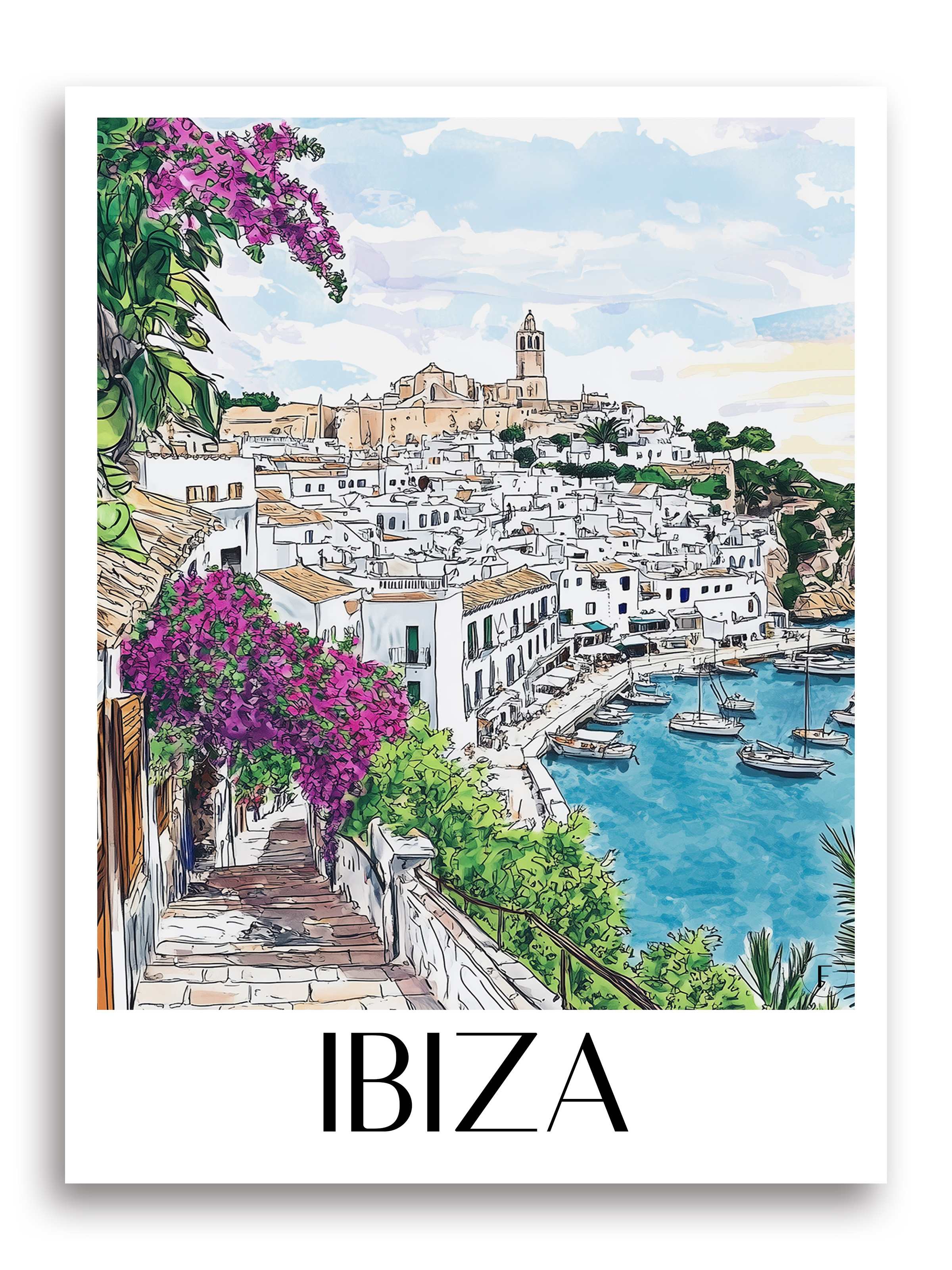 ibiza-spanien-poster-aquarell
