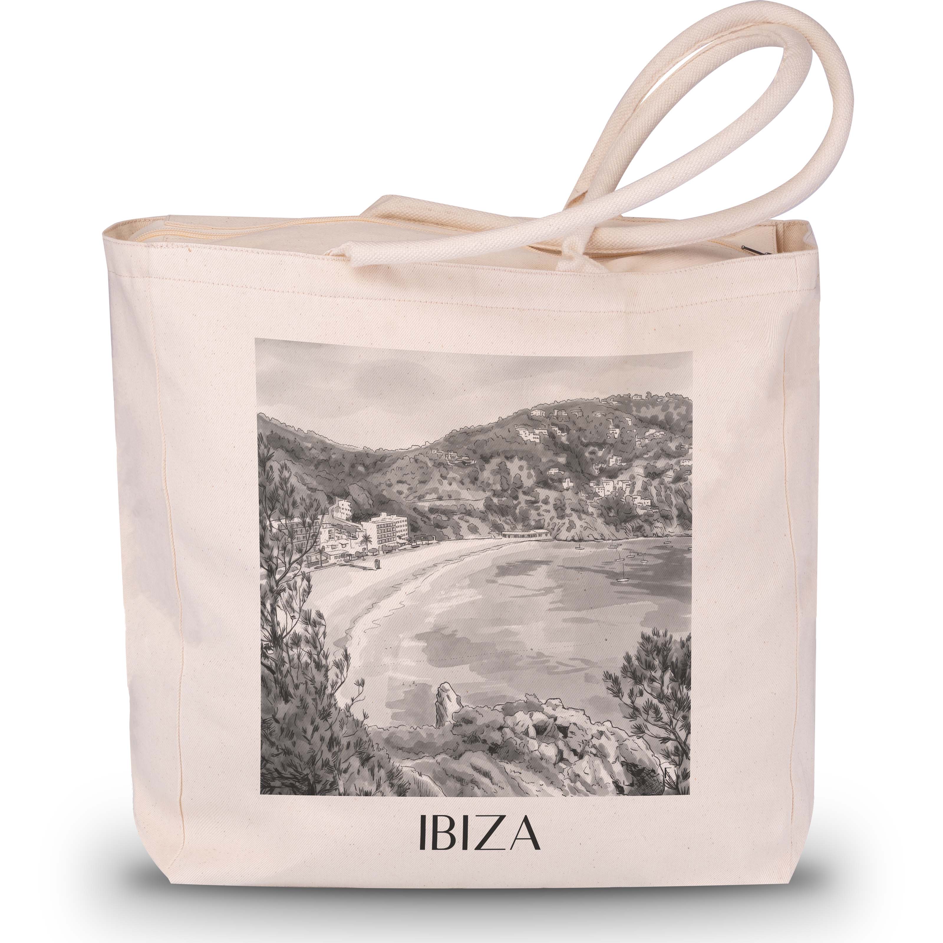 ibiza--spanien-spanien-und-spanien-einkaufstasche-aquarell-schwarz-weiss