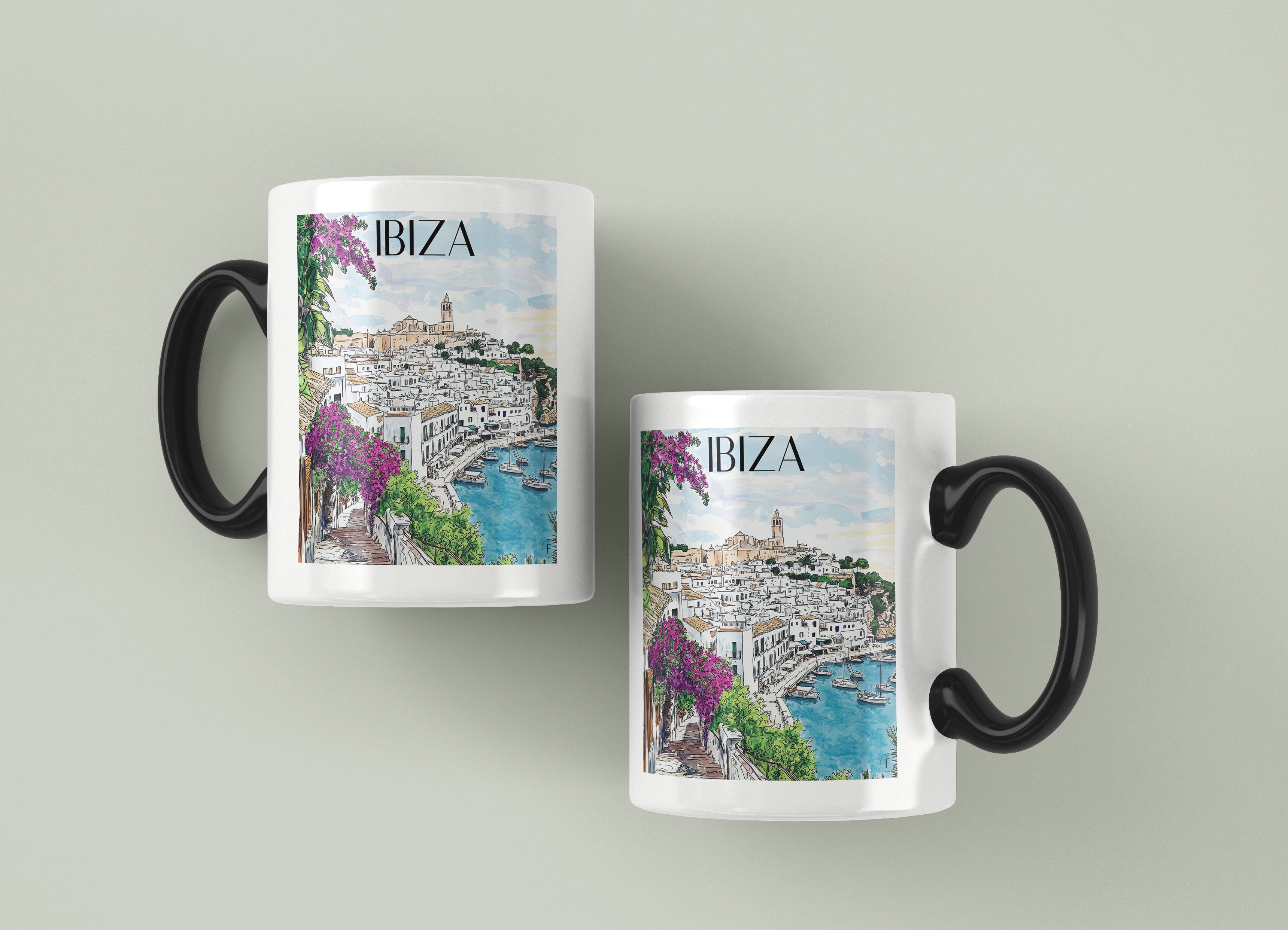 ibiza-spanien-einkaufstasche-aquarell