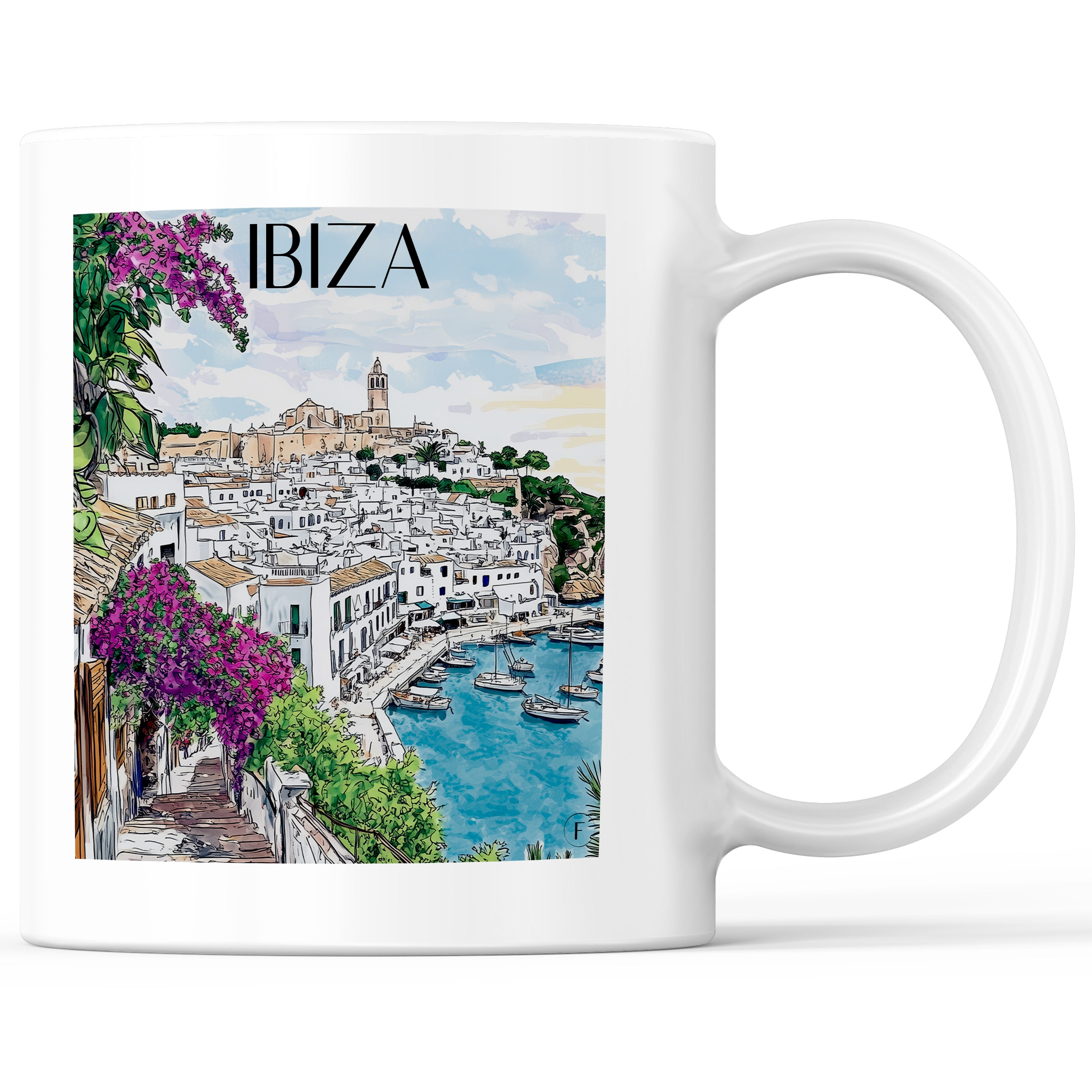 ibiza-spanien-einkaufstasche-aquarell